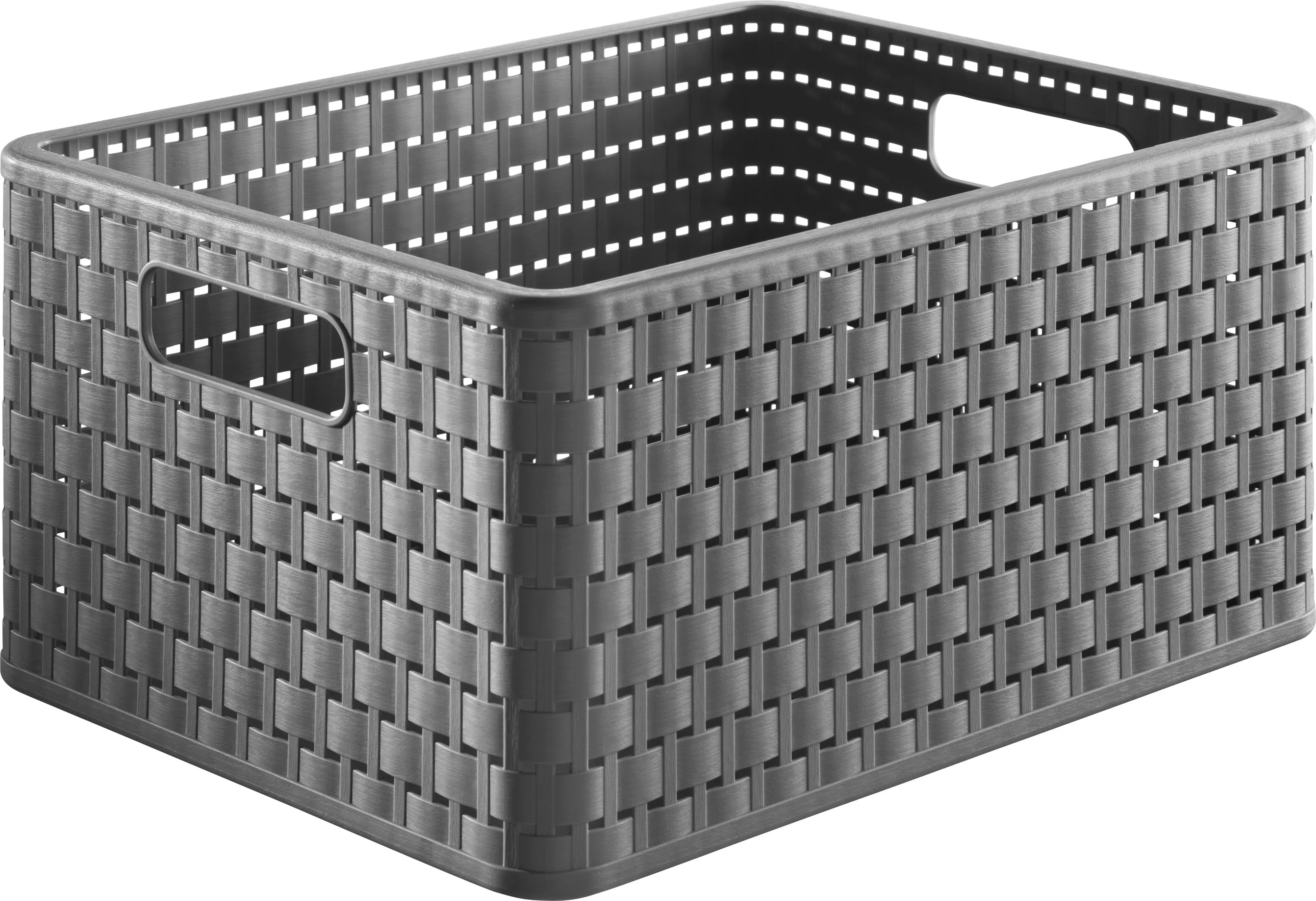 Rotho Korb Country A4, 18 L anthrazit