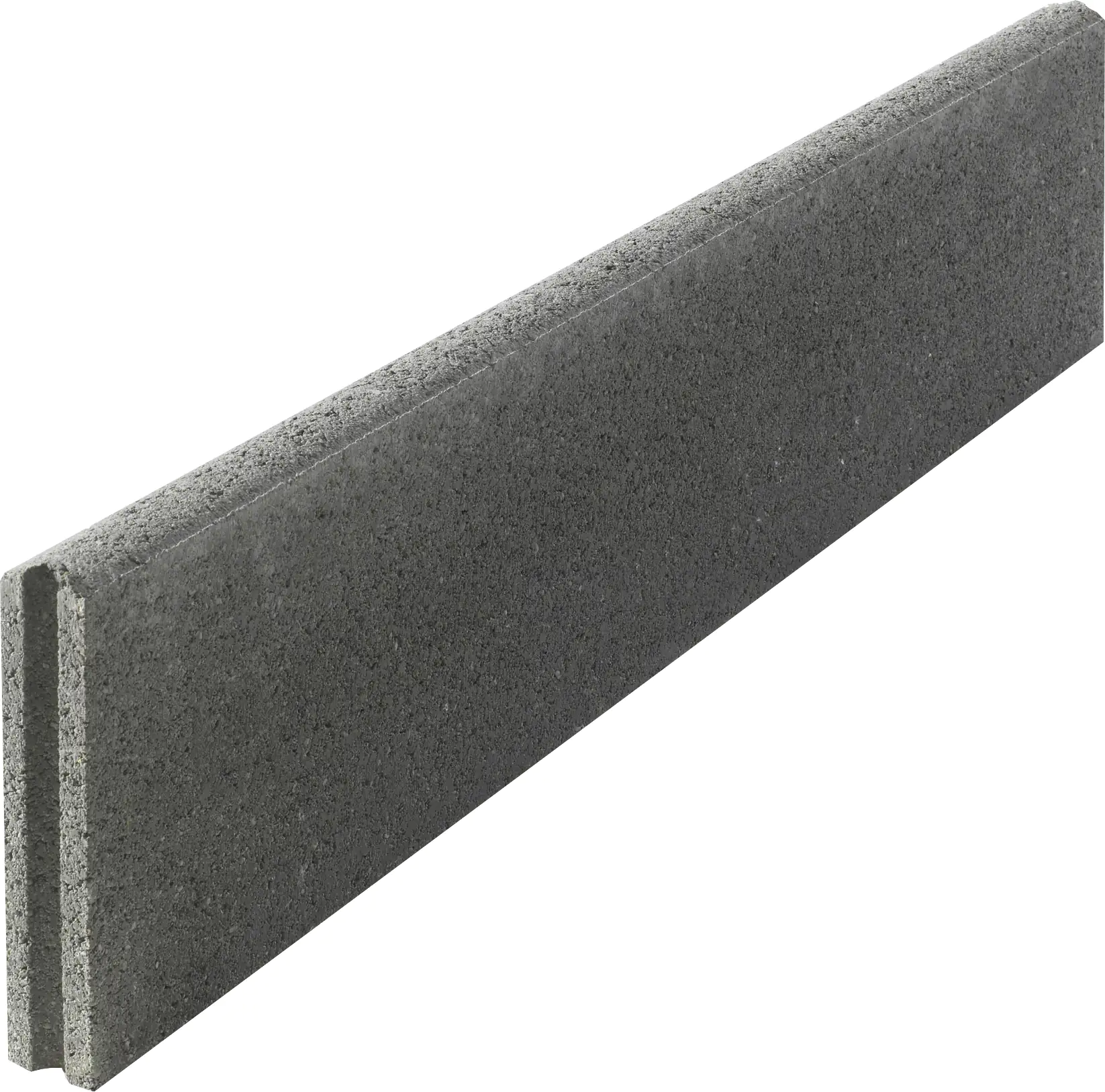 Kann Randstein mit Nut- und Feder 100 x 25 x 5 cm anthrazit Kann Randstein mit Nut- und Feder 100 x 25 x 5 cm anthrazit