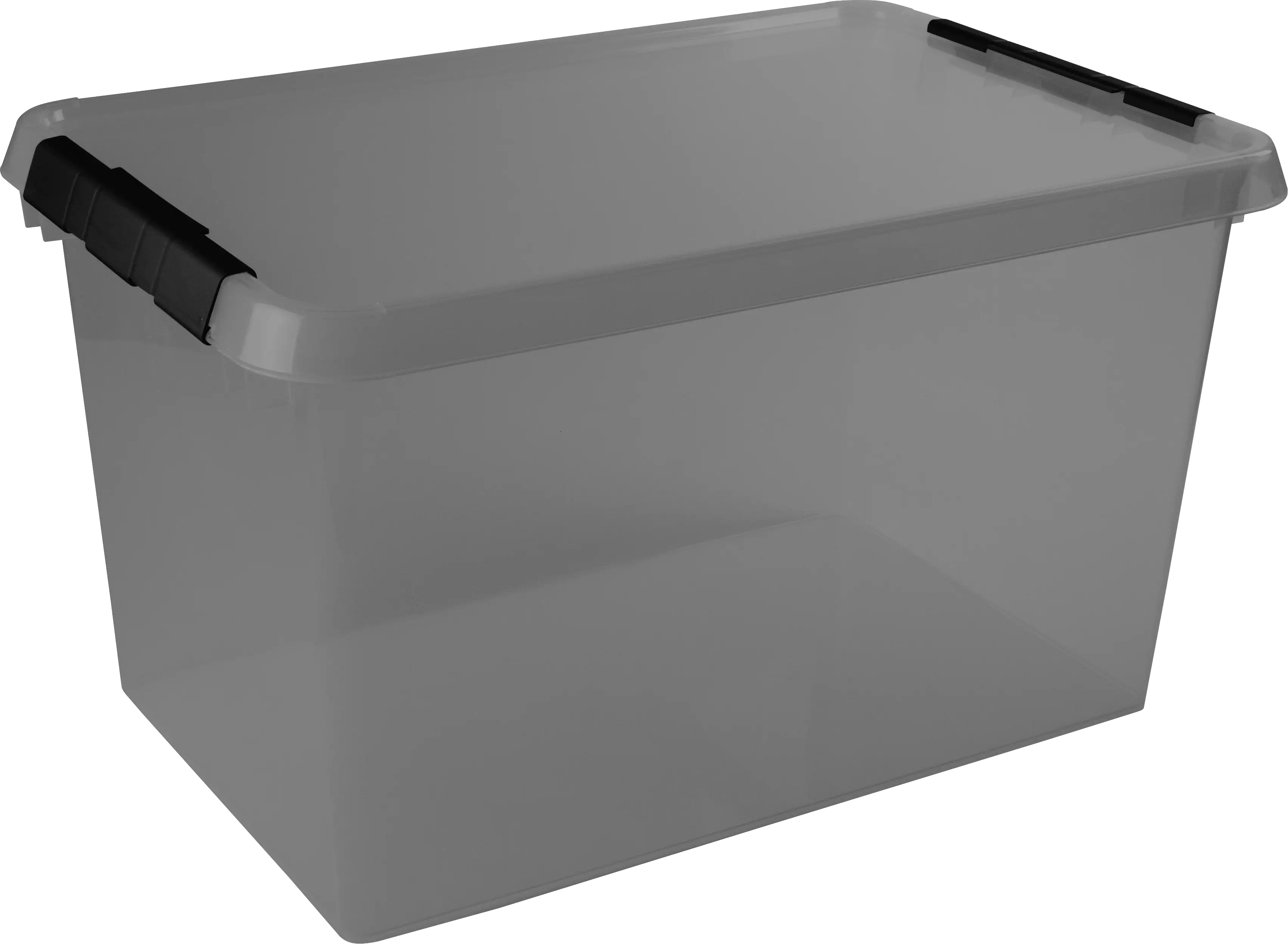 Sunware Aufbewahrungsbox Q-Line 62L rauchgrau 60 x 40 x 34 cm