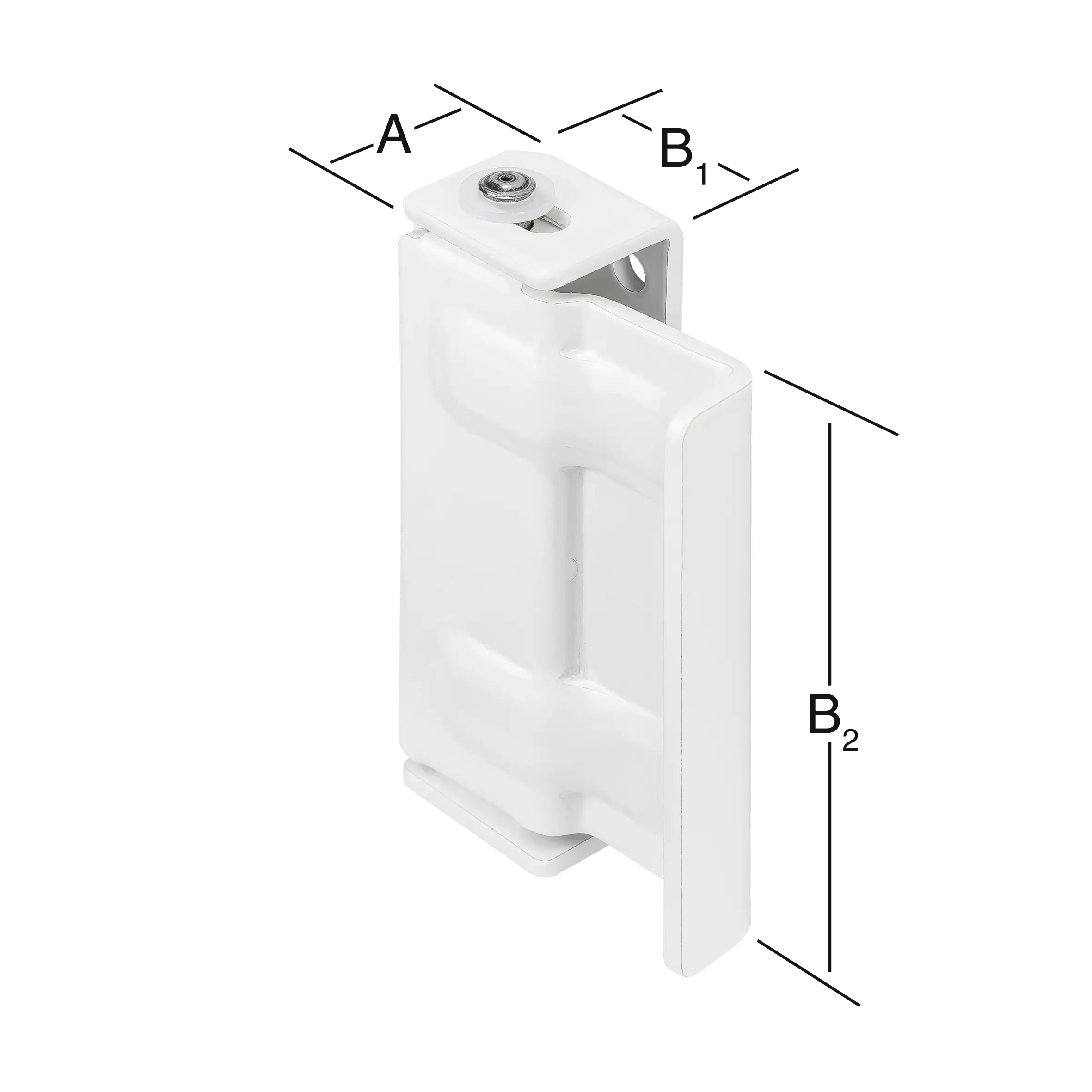 Vormann Fenster- und Türsicherungen weiß 16-25 x 27/92 mm