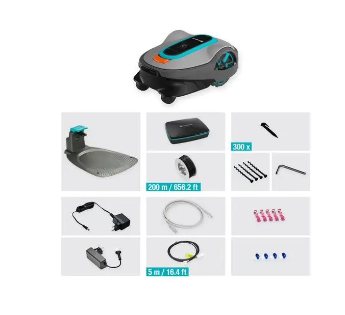 Gardena Mähroboter smart Sileno life 750 m² Set 18 V, 2 Ah