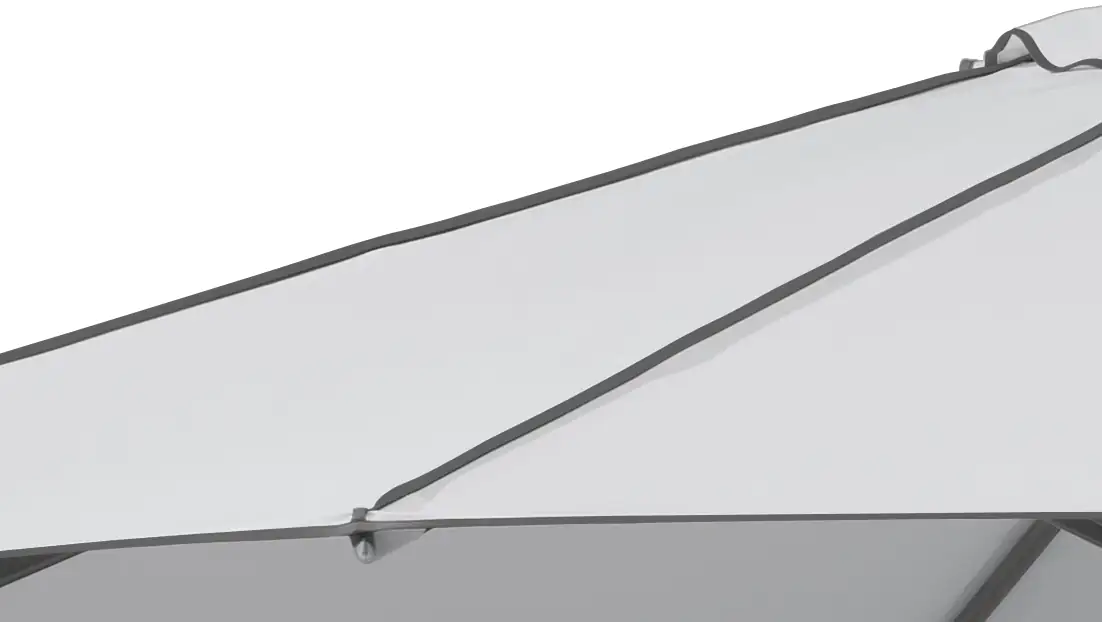Schneider Sonnenschirm Adria silbergrau, ca. 300 cm Ø Schneider Sonnenschirm Adria silbergrau, ca. 300 cm Ø
