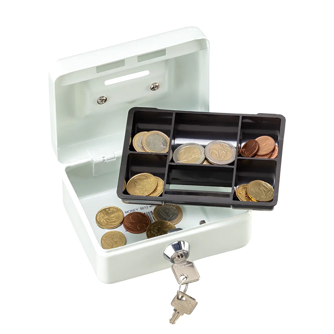 Burg Wächter Geldkassette Money 5012 125 x 95 x 60 mm weiß Burg Wächter Geldkassette Money 5012 125 x 95 x 60 mm weiß