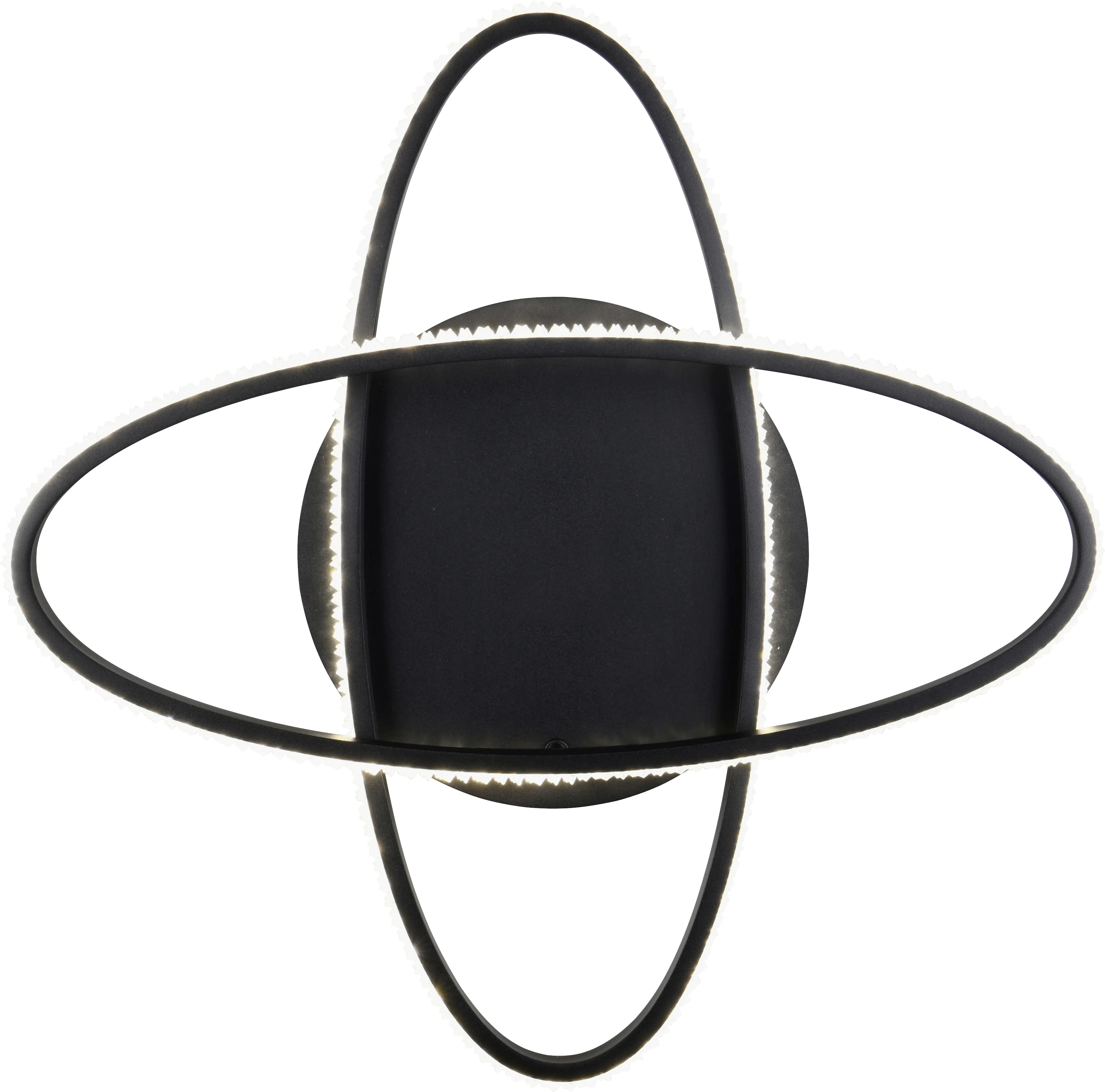 Trio Leuchten LED Deckenleuchte Lane 27W, schwarz