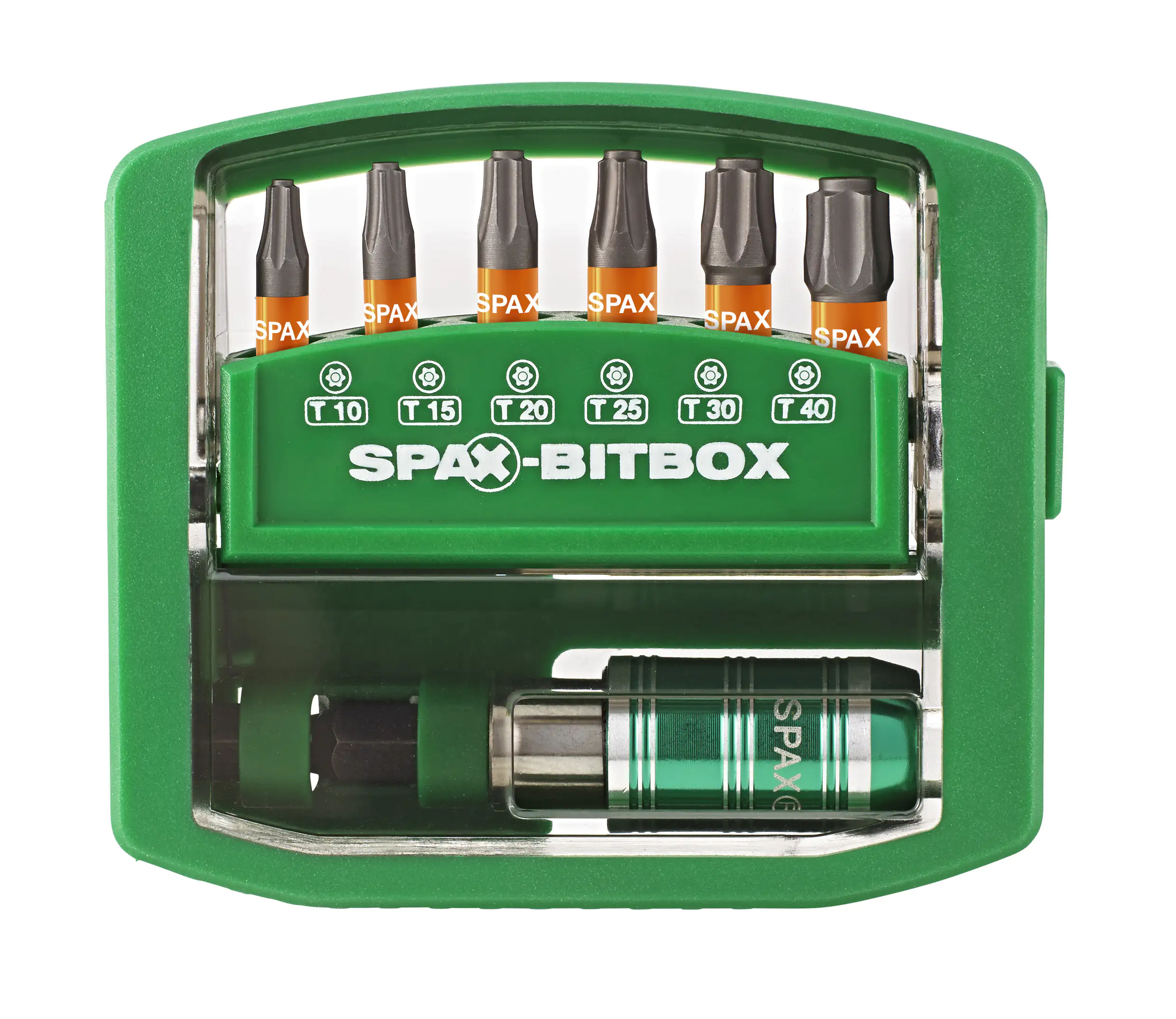 Spax T-Star plus Bithalter Box mit Schnellspann Kupplung