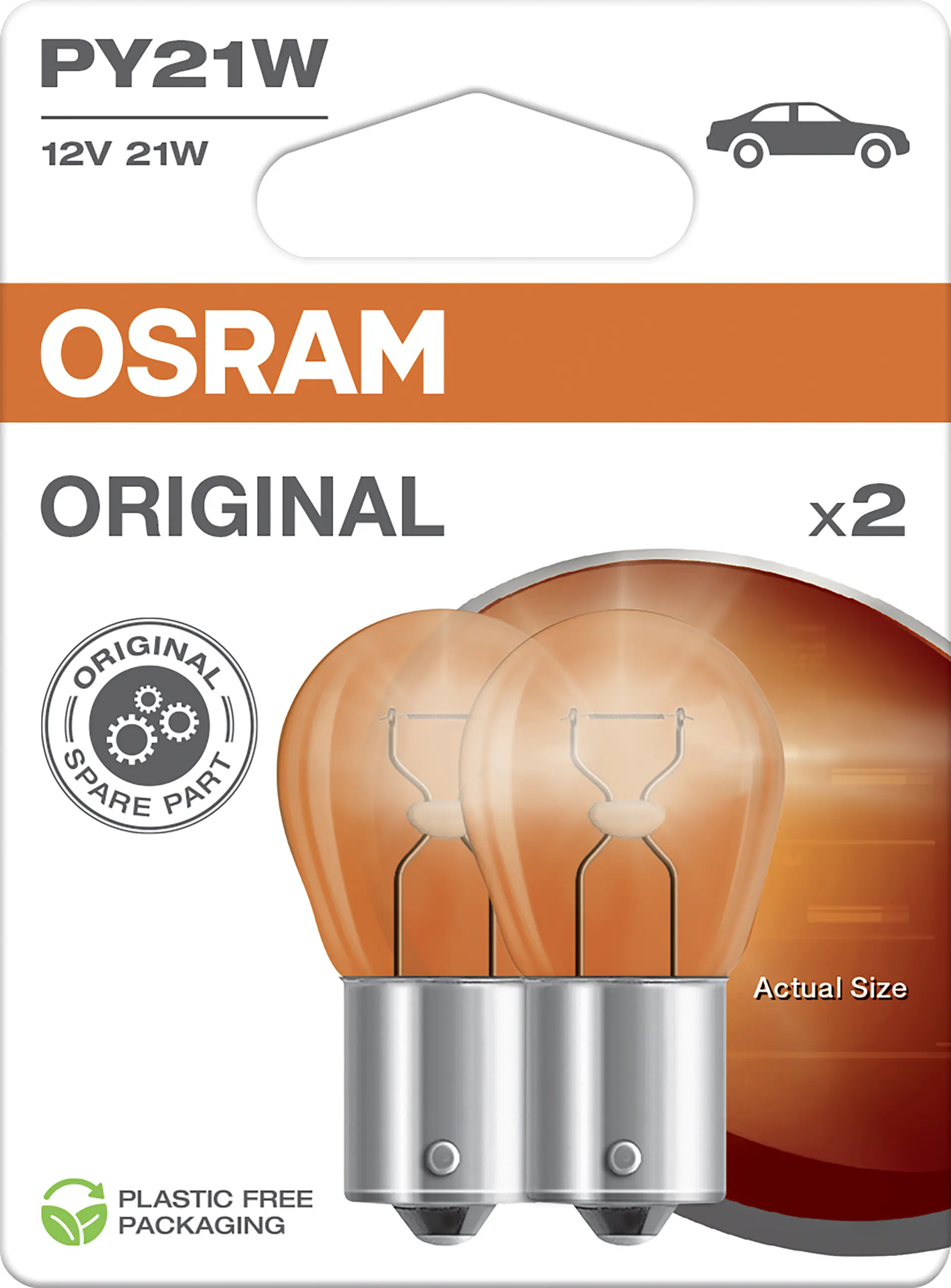Osram Signallampe PY21W Original 2.0 2 Stück