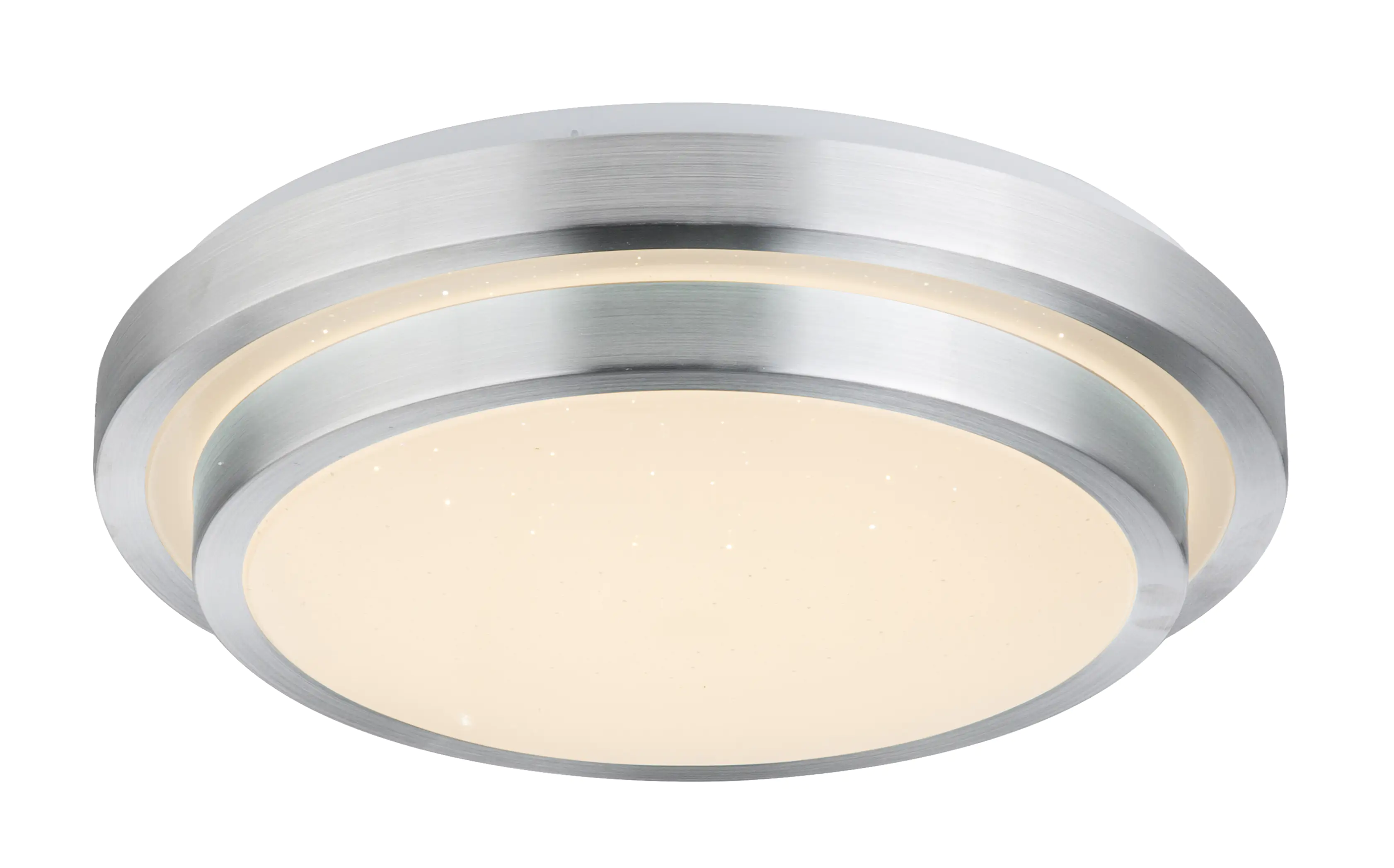 9007371382323_3 Globo LED Deckenleuchte Ina II weiß, opal mit Aluminiumring