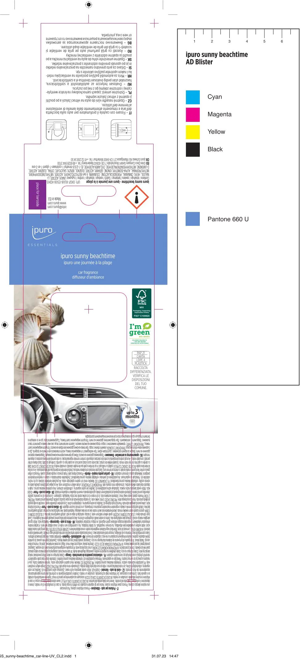 ipuro Essentials Autoduft Sunny Beachtime ipuro Essentials Autoduft Sunny Beachtime