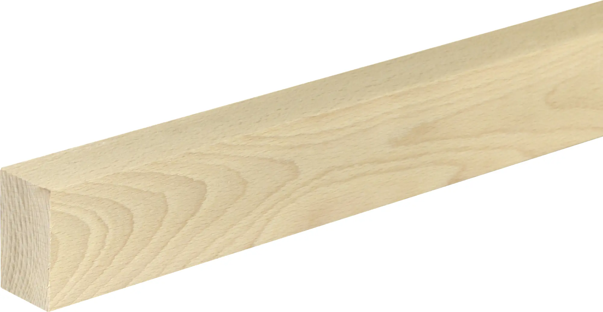 FN Neuhofer Flachleiste 95 cm 47 x 29 mm Buche