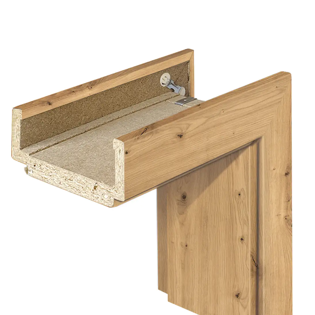 Borne Zarge CPL Eiche astig 73,5 cm DIN links