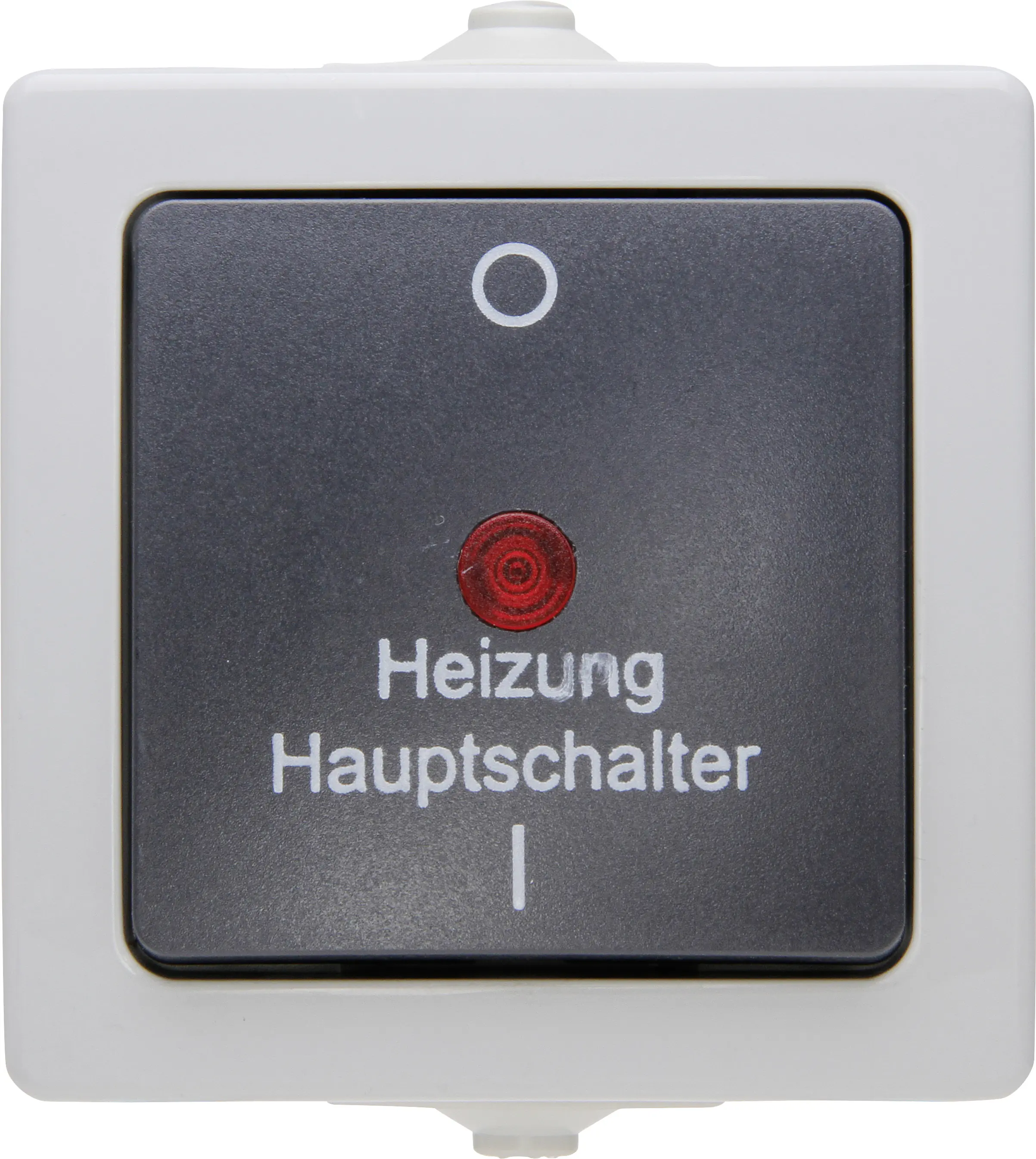 Kopp Feuchtraum Heizungshauptschalter Nautic, grau, 565356002