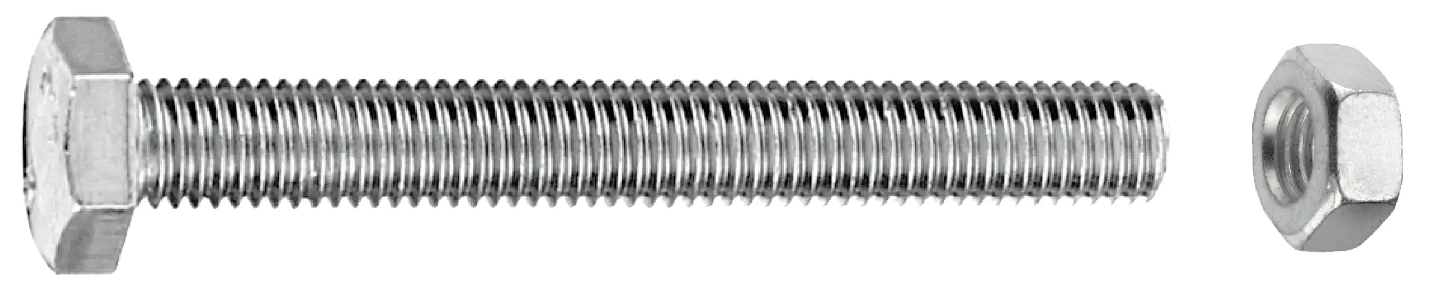 Sechskantschrauben M10 x 70 mm, 15 Stück