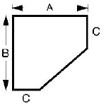 FireFix Bodenplatte Glas 100 x 100 cm Vieleck Funkenschutzplatte