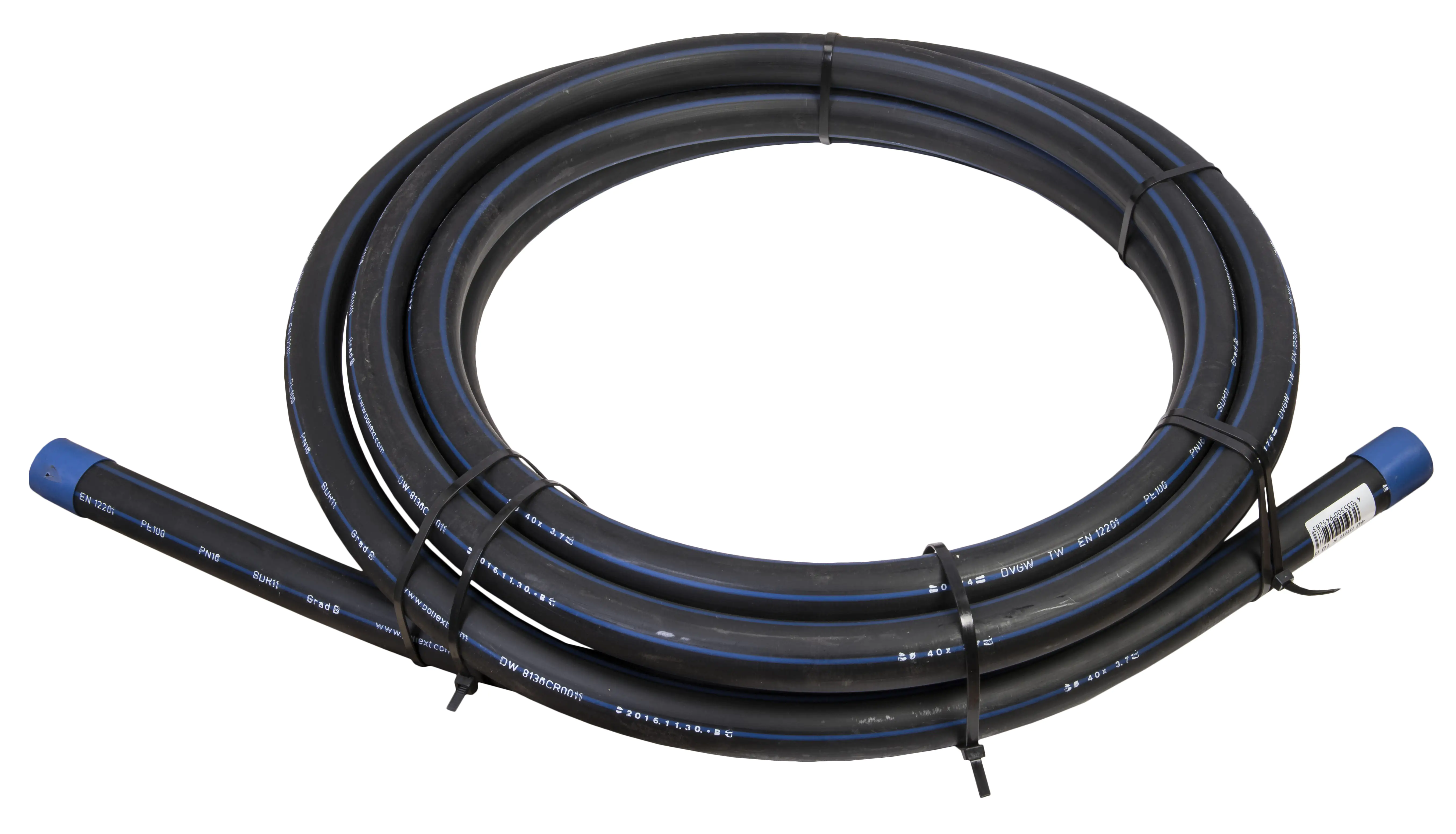 4035300945283 Cornat PE-HD-Rohr Polyehylen, ø 40 mm x 3,7 mm, 10 m