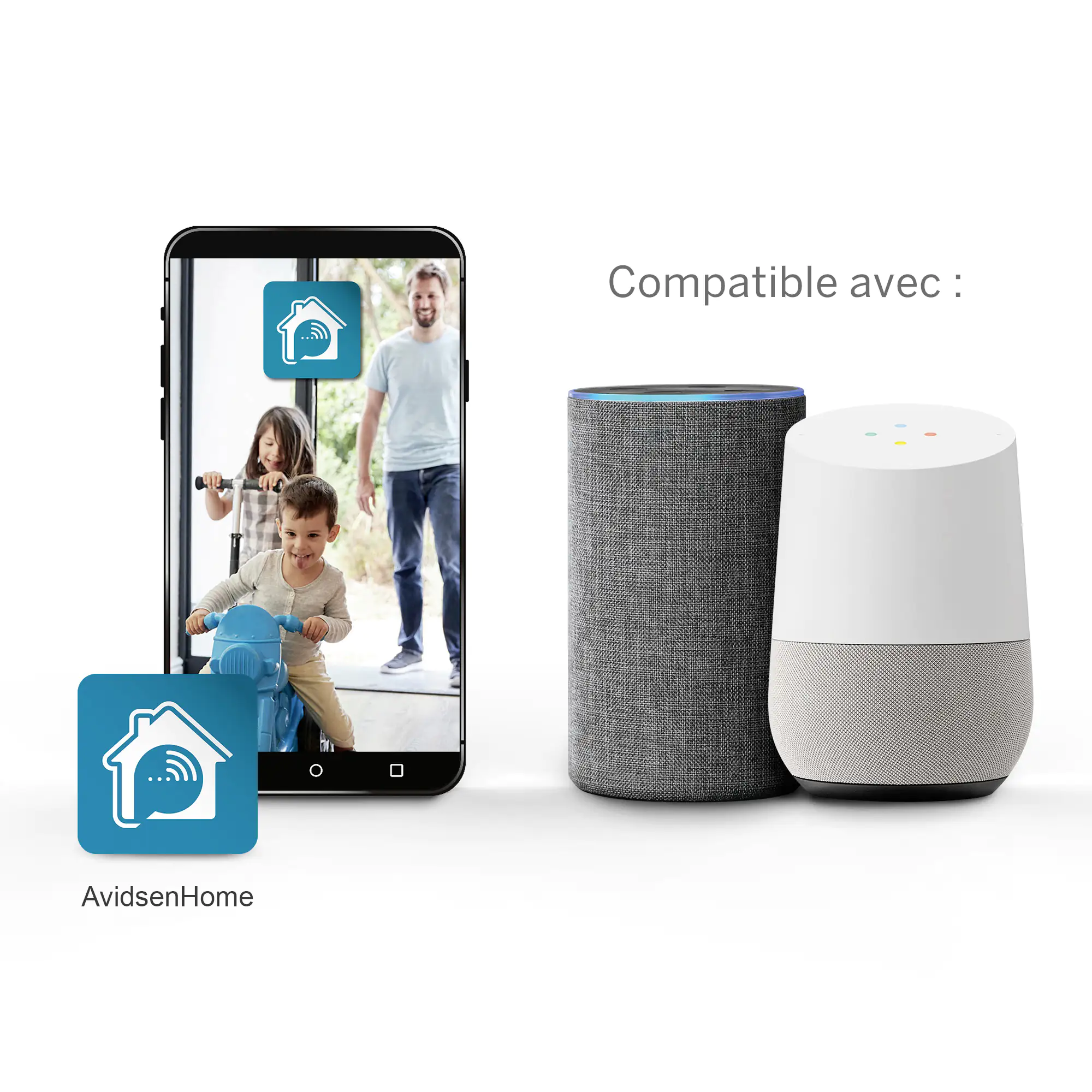 Avidsen IP-Camera Home Cam 3 360 Grad für Innenräume