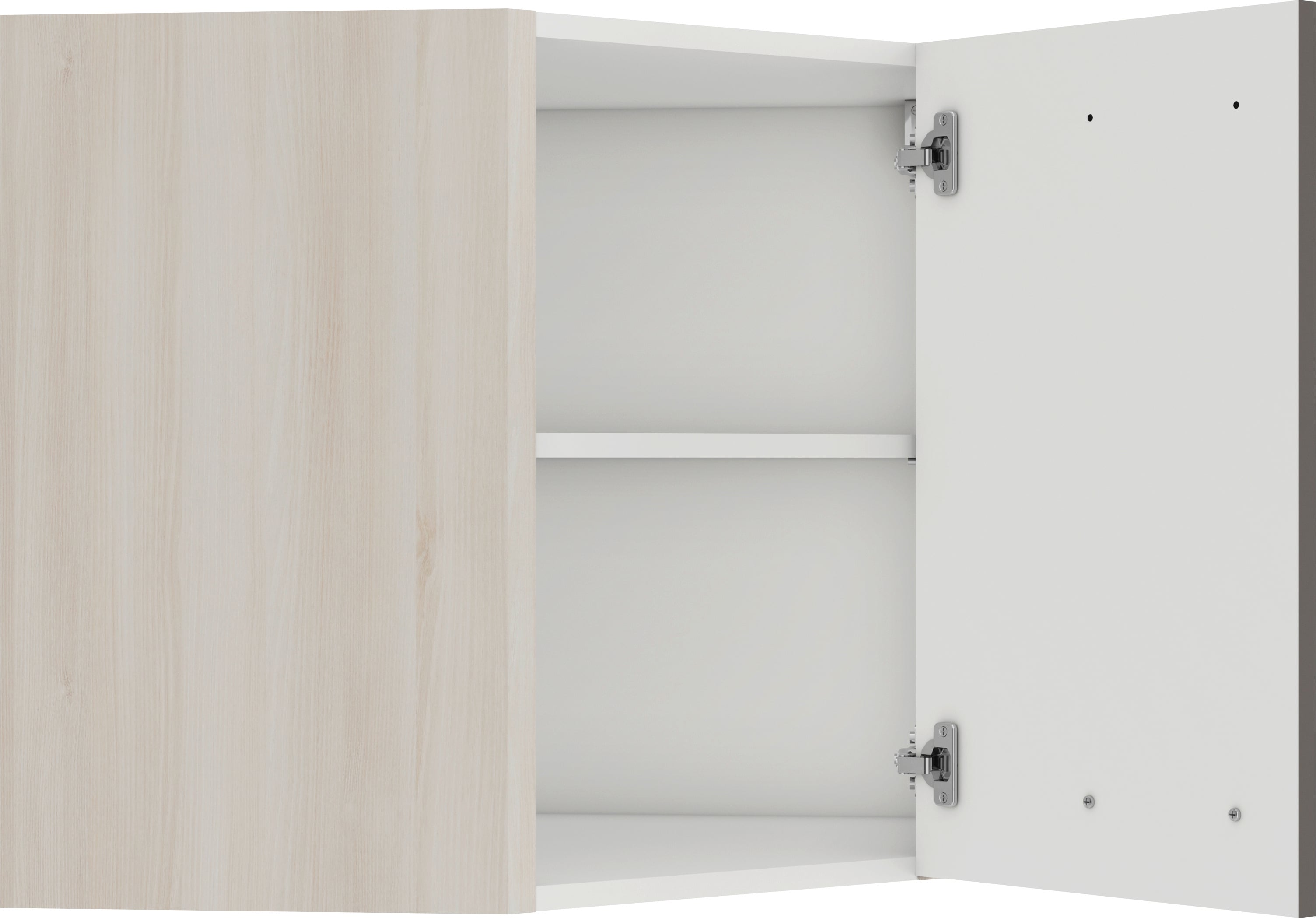 Optifit Eckoberschrank Faro 220 anthrazit/akazie 60 cm