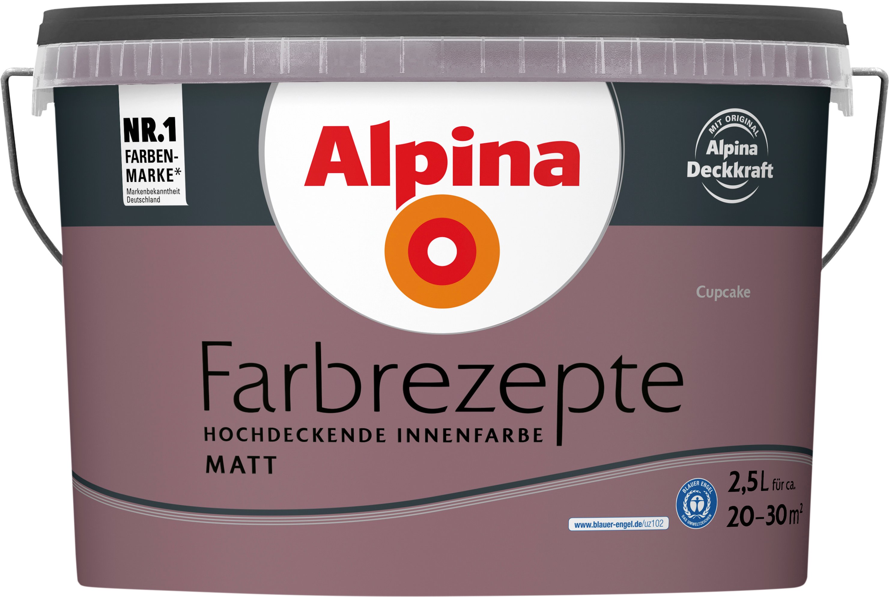 Alpina Farbrezepte Cupcake matt 2,5 L