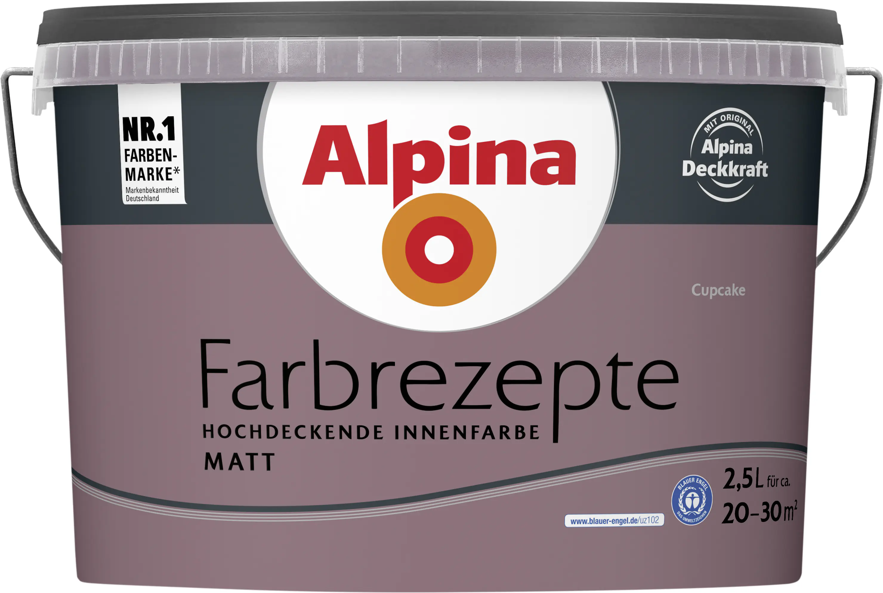 Alpina Farbrezepte Wandfarbe Cupcake matt 2,5 L