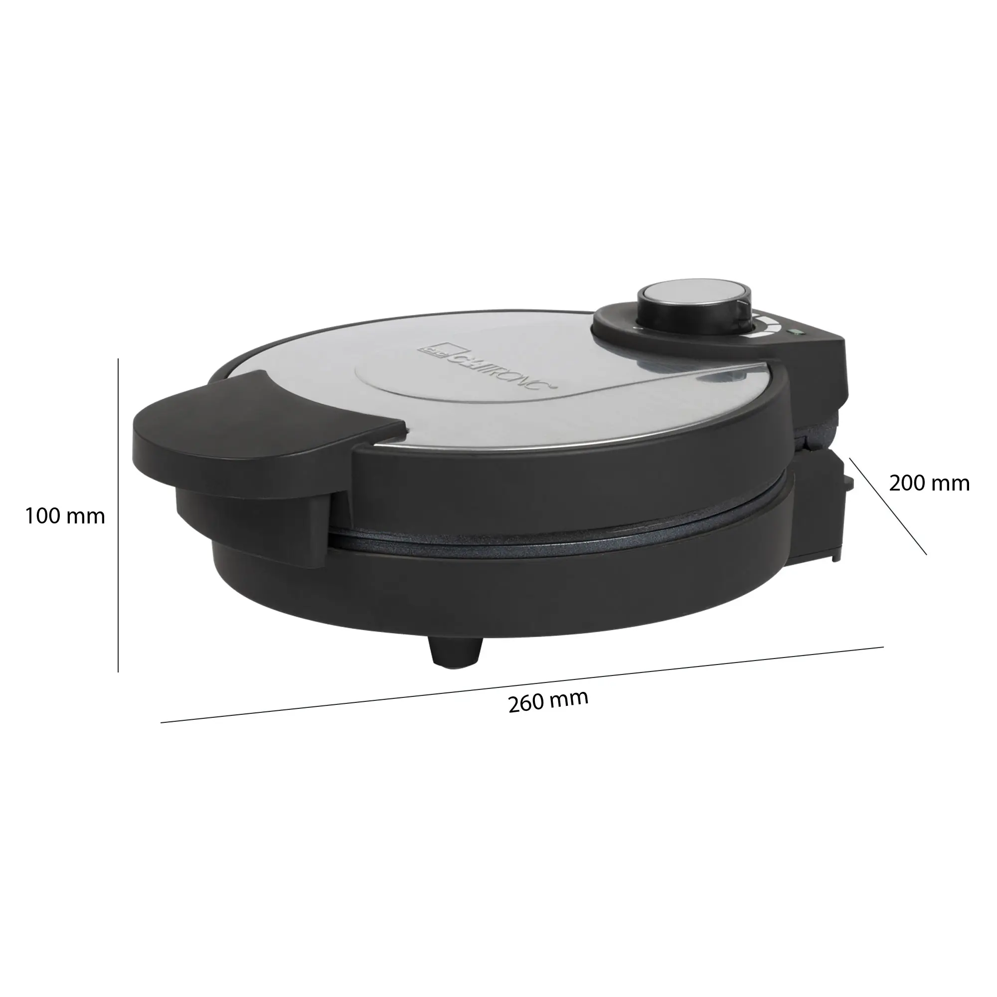 Clatronic Waffelautomat WA 3492 Herzwaffeln Ø18 cm 1000 W