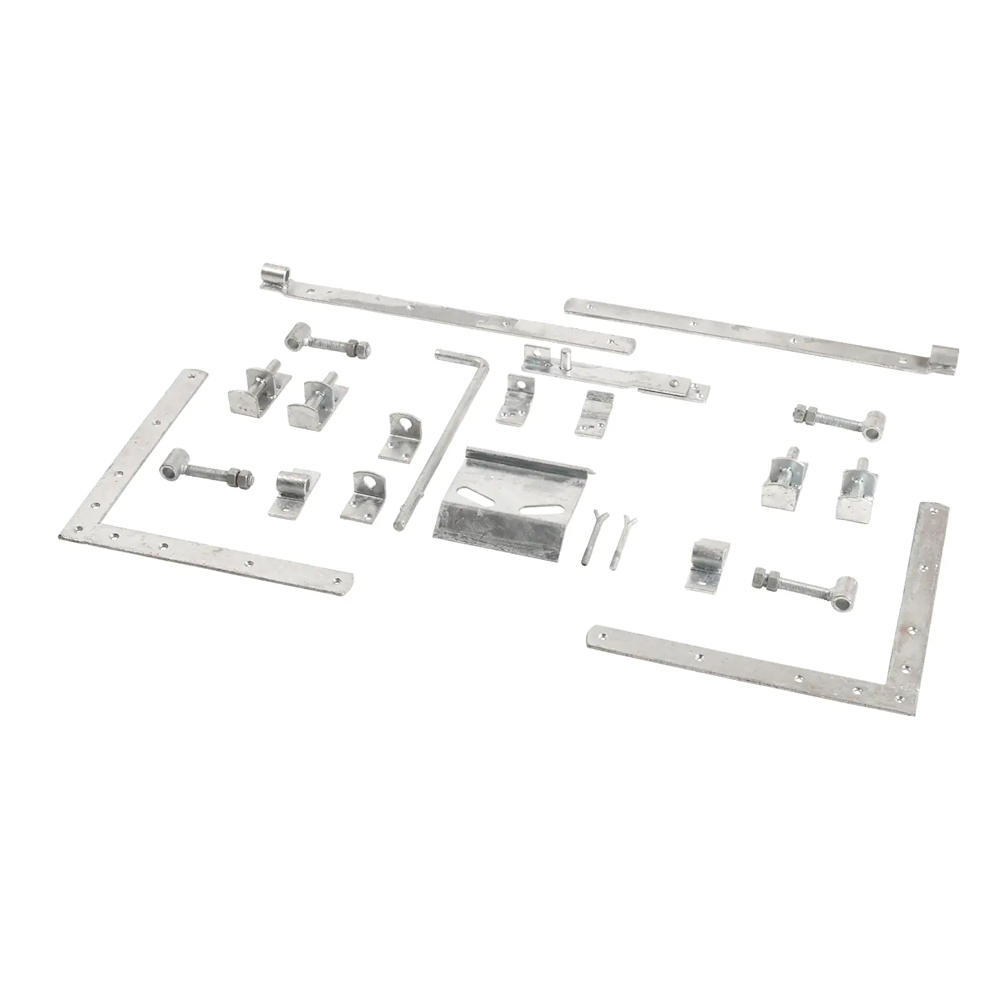 Plus Doppeltor Tokyo inkl. Beschläge 200 x 90 cm umbragrau fungizidbehandelt