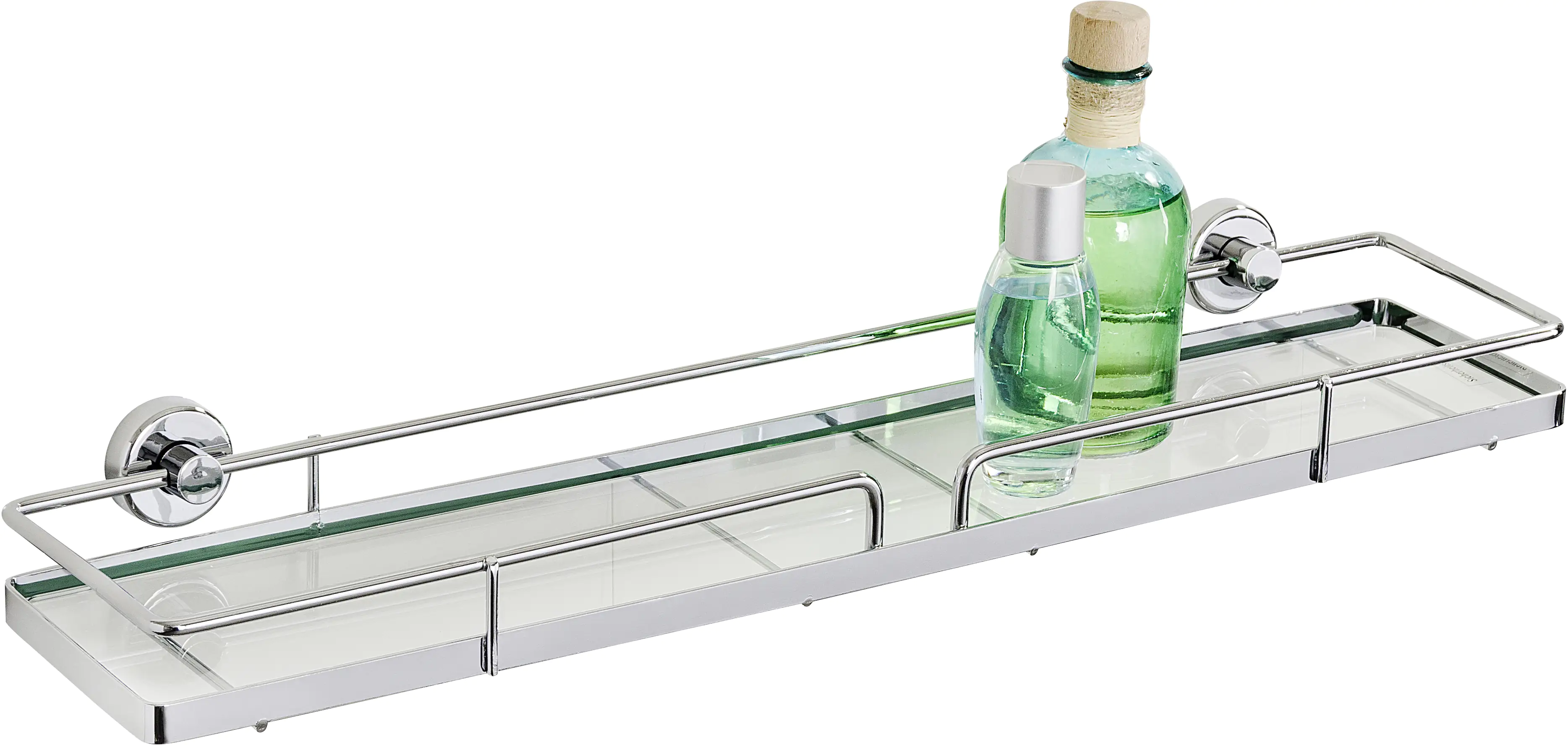 Wenko Glasablage Sion Power-Loc® satiniertes Glas Wenko Glasablage Sion Power-Loc® satiniertes Glas