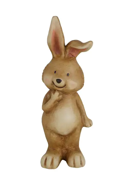 TrendLine Deko Hase Terracotta 31 x 13 cm braun TrendLine Deko Hase Terracotta 31 x 13 cm braun
