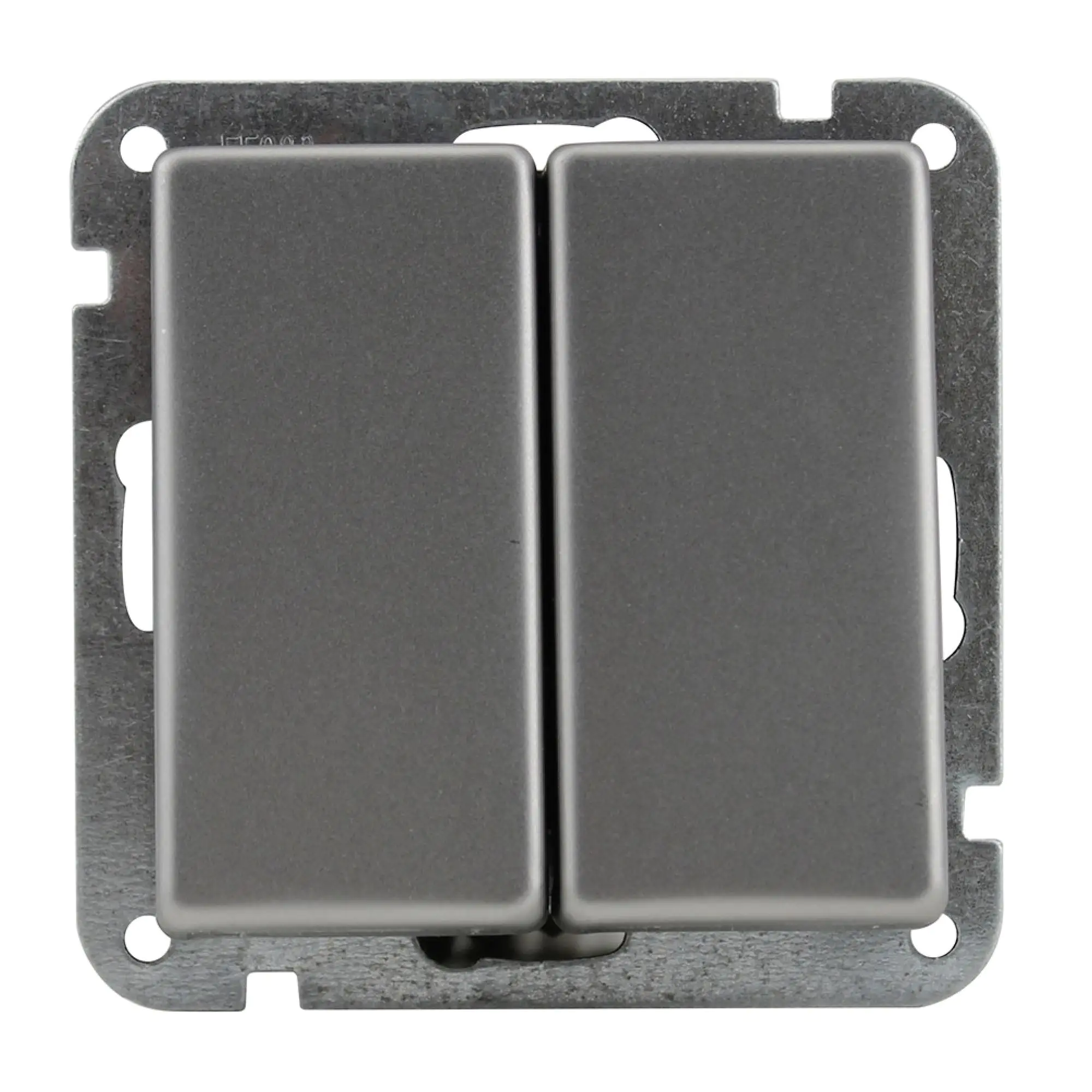 Unitec Serienschalter edelstahl edelstahl, Serie Imola