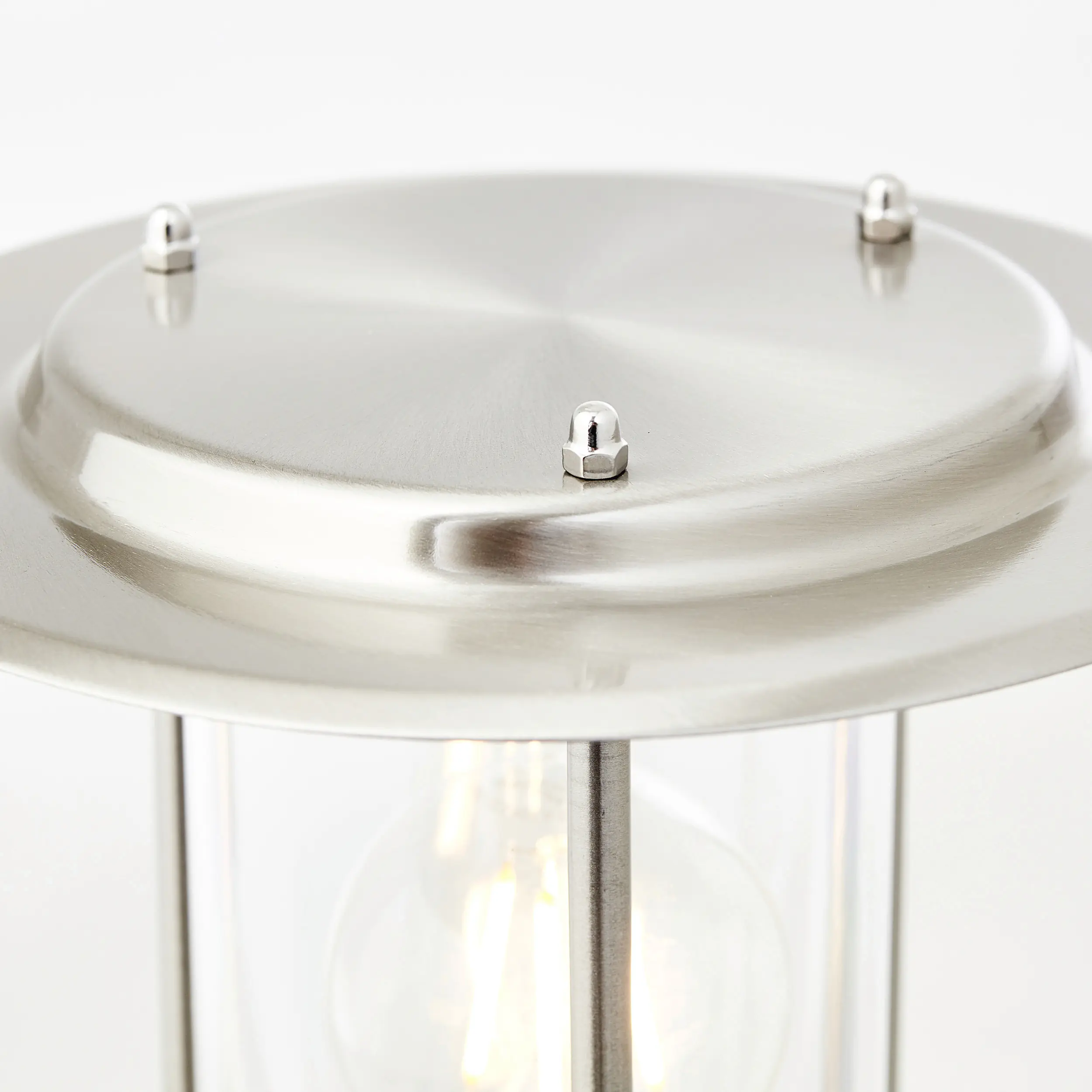 Brilliant Wegeleuchte York edelstahl 100 cm Bewegungsmelder E27 40 W