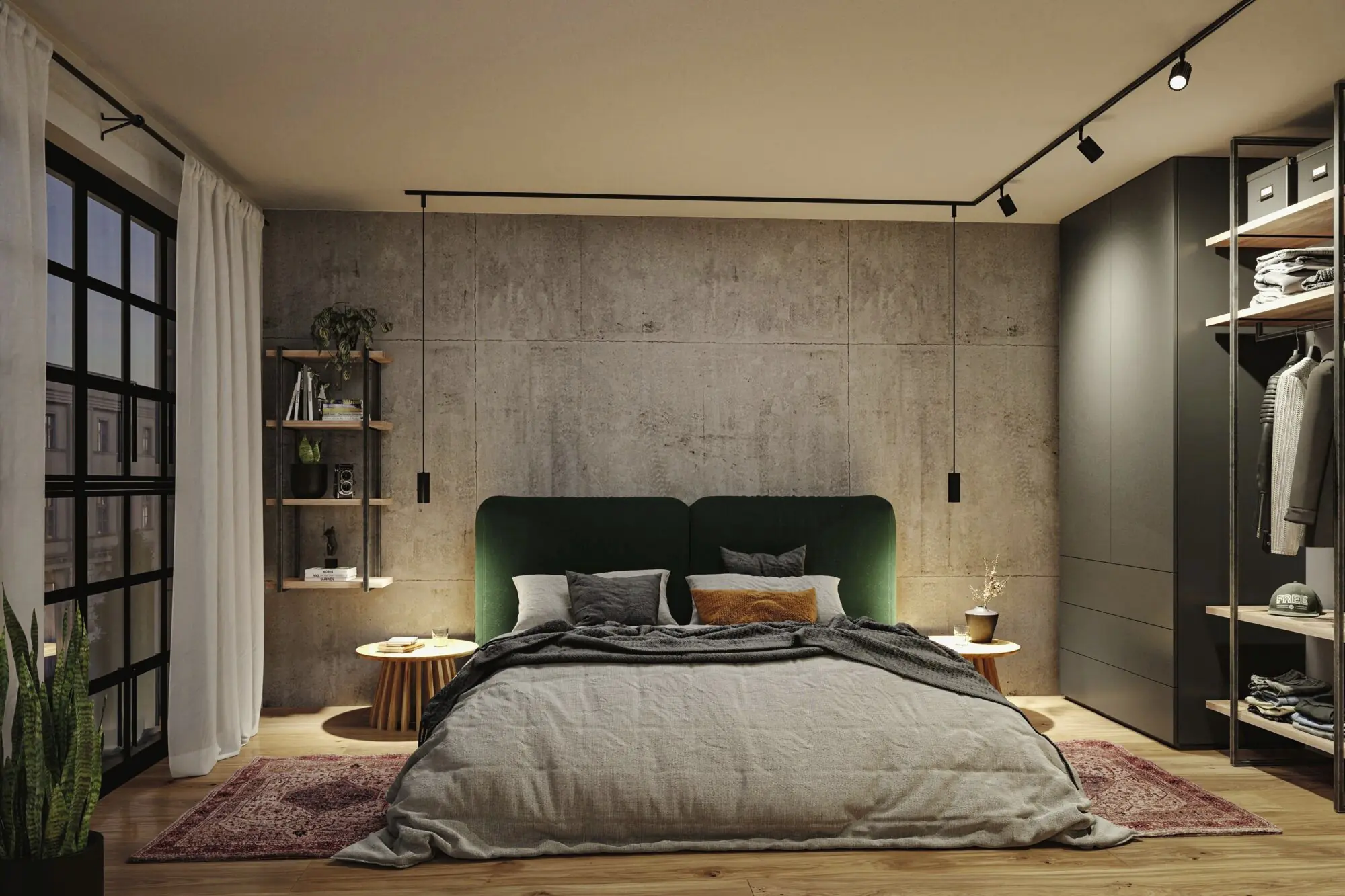 Paulmann URail Deckenleuchte 1er Spot Lirena Ø 6 x 17 cm schwarz matt