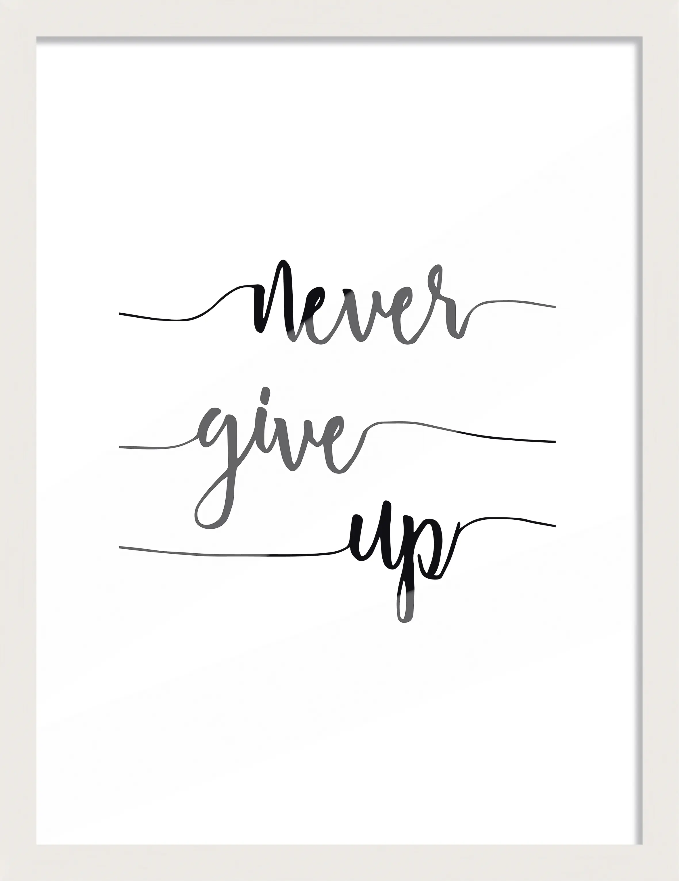 Bilderrahmen Holz Luzern weiß 30 x 40 cm