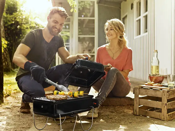 Weber Gasgrill Go-Anywhere Grillfläche: 41 x 26 cm Weber Gasgrill Go-Anywhere Grillfläche: 41 x 26 cm