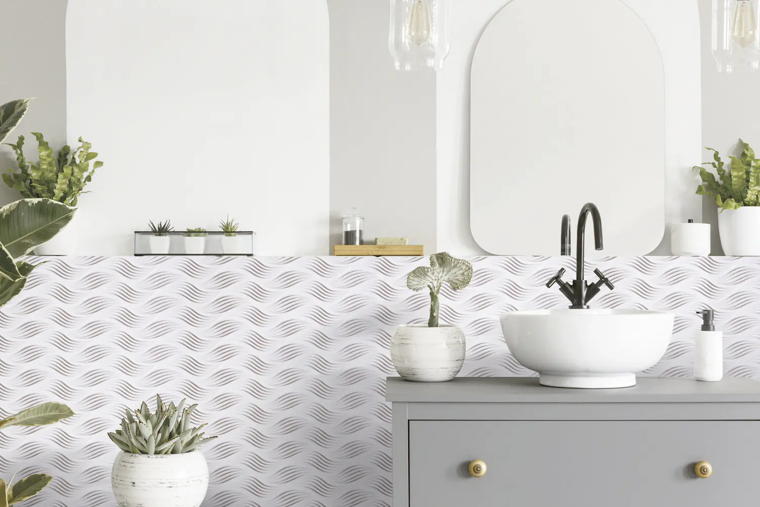 d-c-fix Klebefliesen Keramik Wave 67,5 x 100 cm