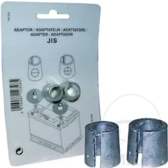 Batterie-Poladapter Japan +- 2 Stück