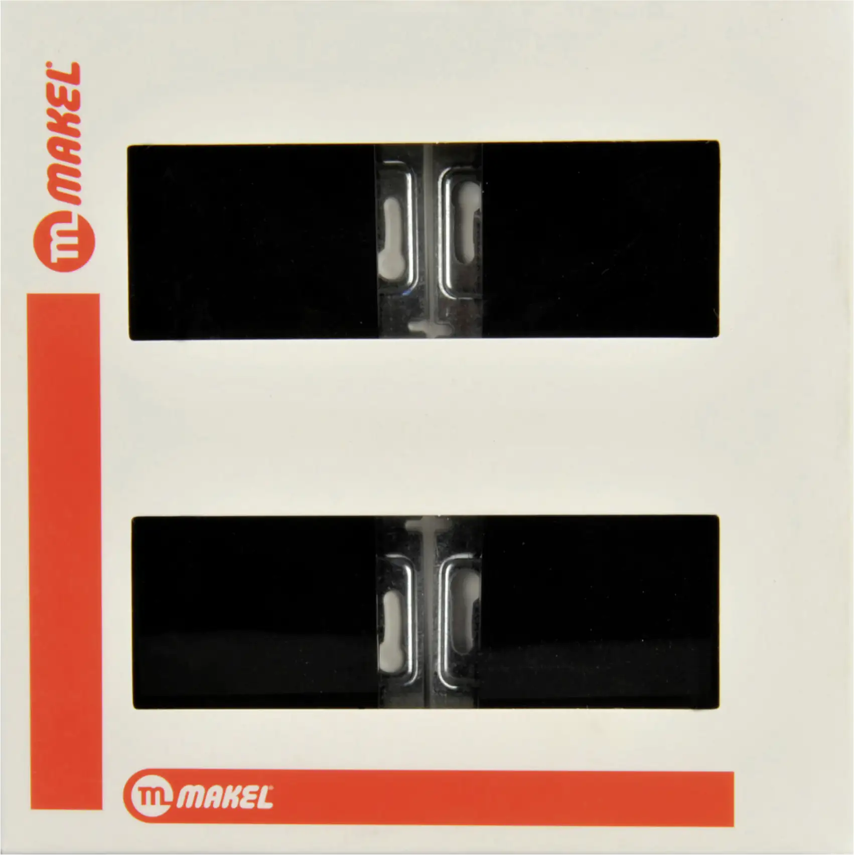 Aus- und Wechselschalter Karea schwarz, 4er Pack Aus- und Wechselschalter Karea schwarz, 4er Pack