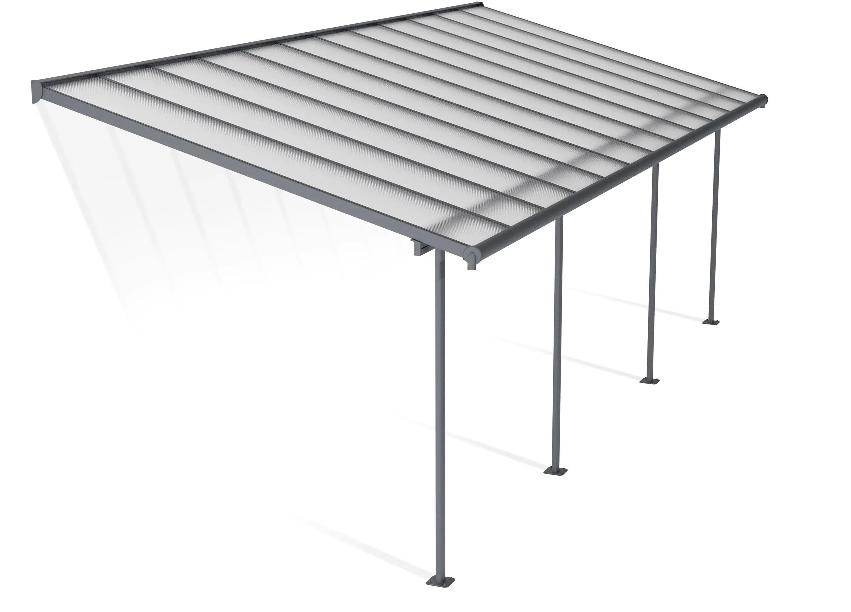 Canopia Terrassenüberdachung Sierra 860 x 295 cm anthrazit Canopia Terrassenüberdachung Sierra 860 x 295 cm anthrazit