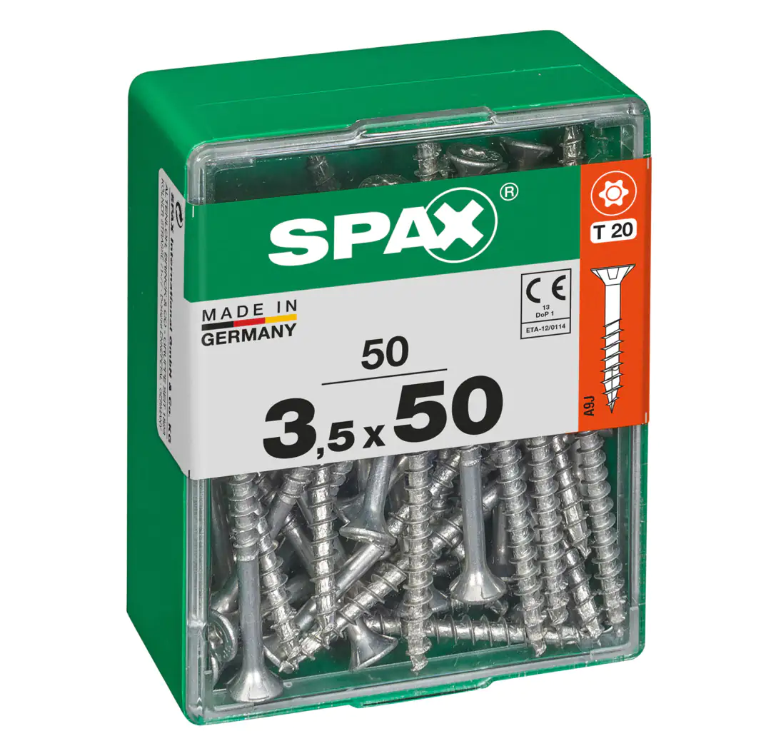 Spax Universalschrauben 3.5 x 50 mm TX 20 - 50 Stk.