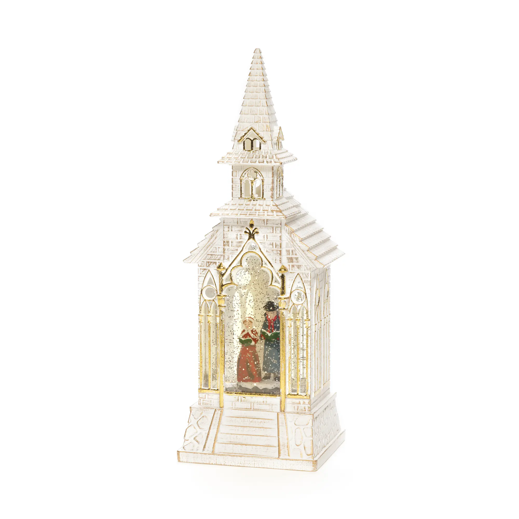 Konstsmide LED weiße Kirche 11,5 x 11 x 33 cm