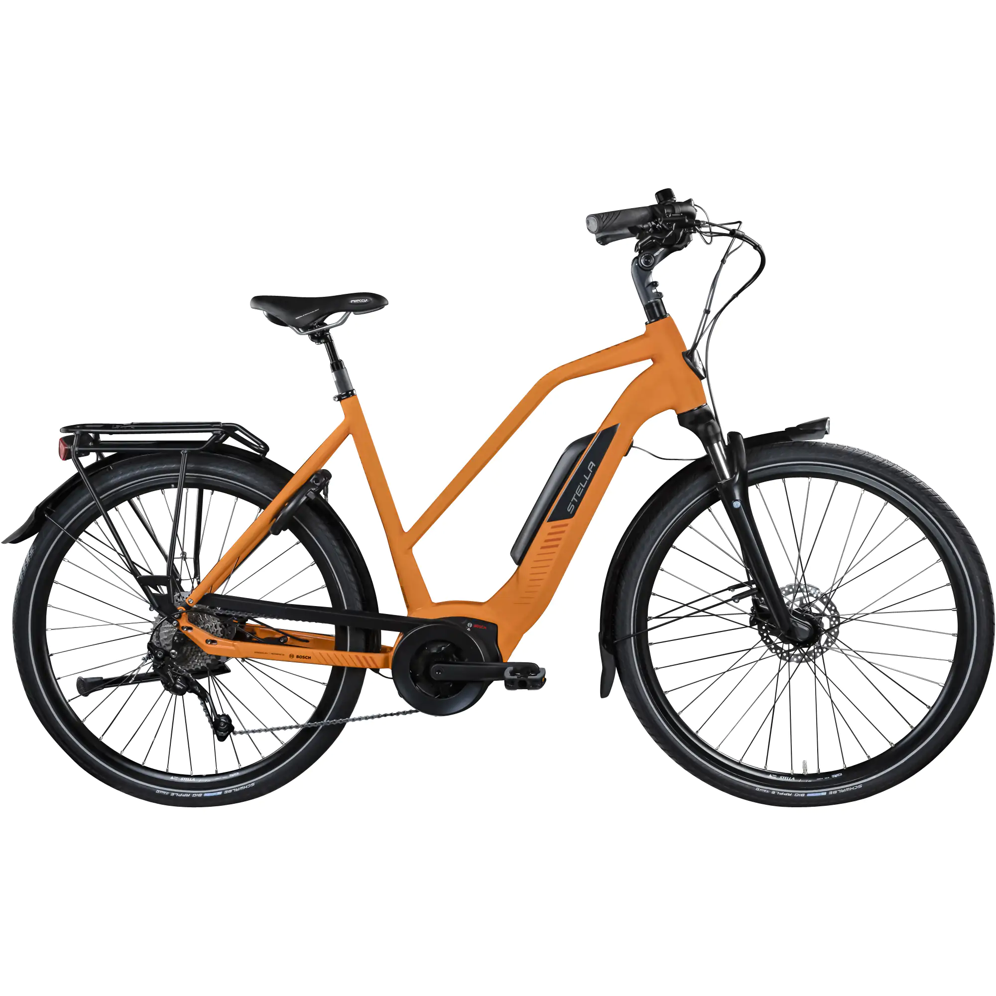 Stella E-Bike Trekking Morena Premium 28 Zoll 10-Gang 500 Wh orange