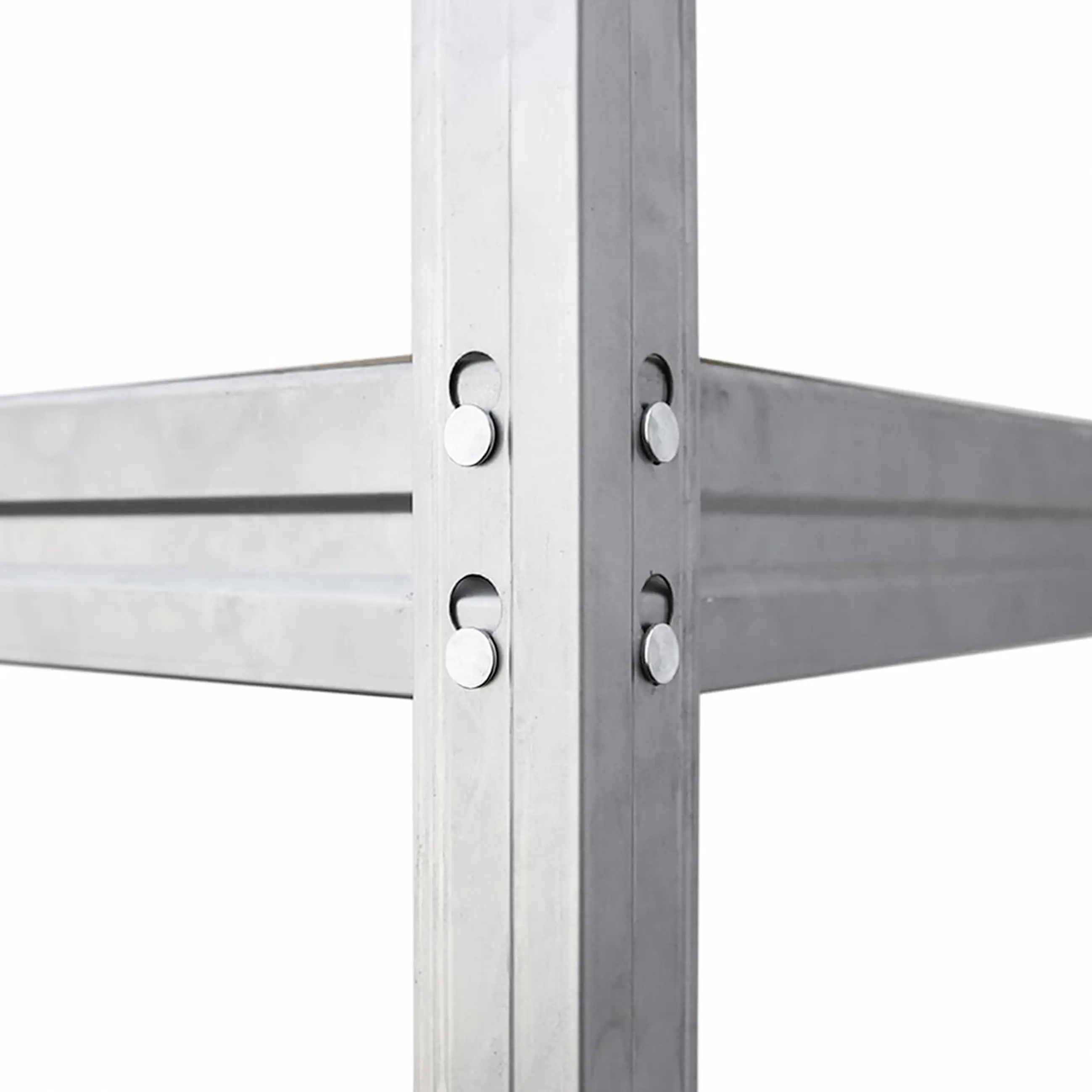 Ar Shelving Schwerlastregal Bullrack Rivet verzinkt 200 x 100 cm 4 Böden 2400 kg