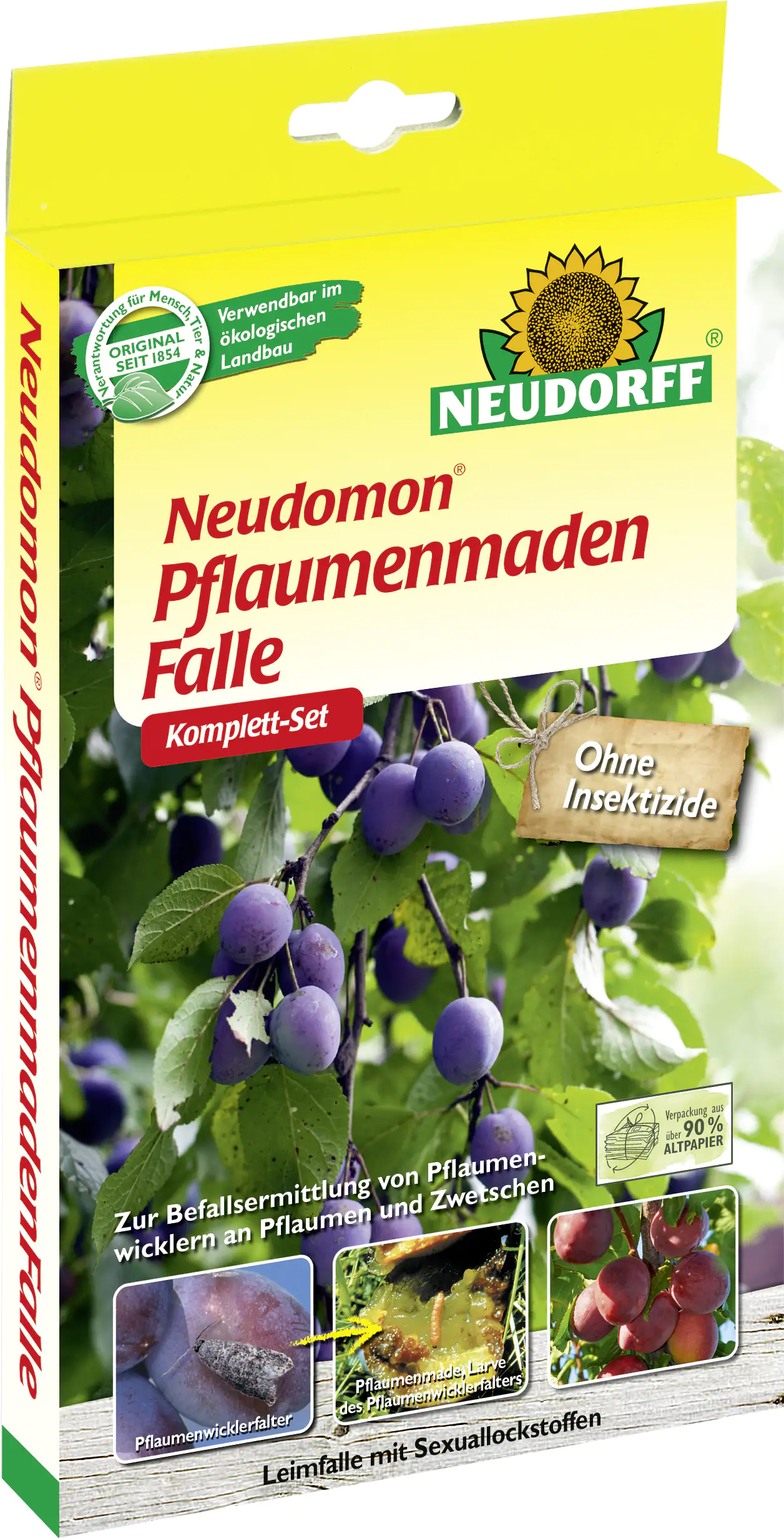 Neudomon Pflaumenmadenfalle 1 Set