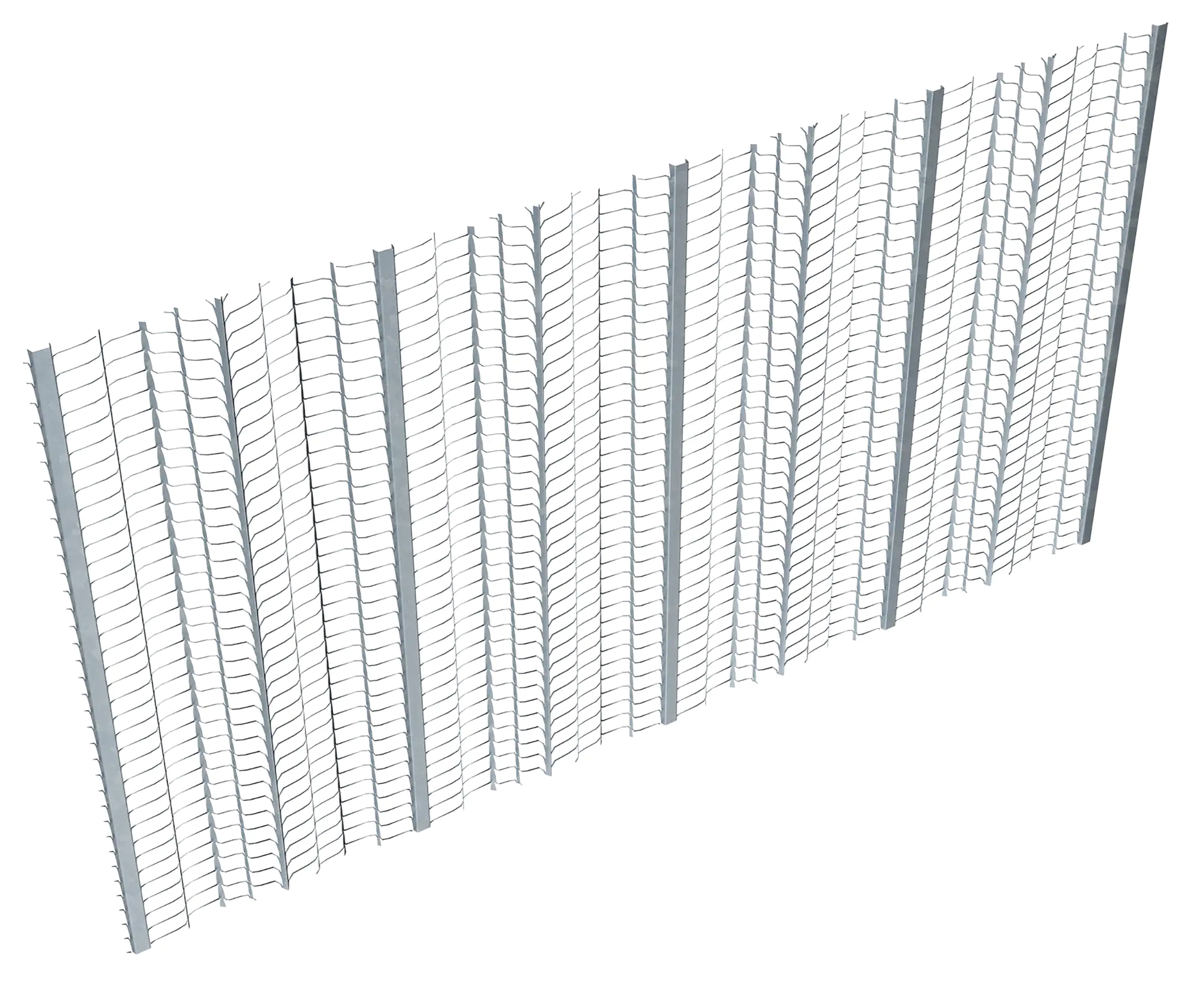 Baukom Rippenstreckmetall Stahlblech, verzinkt
