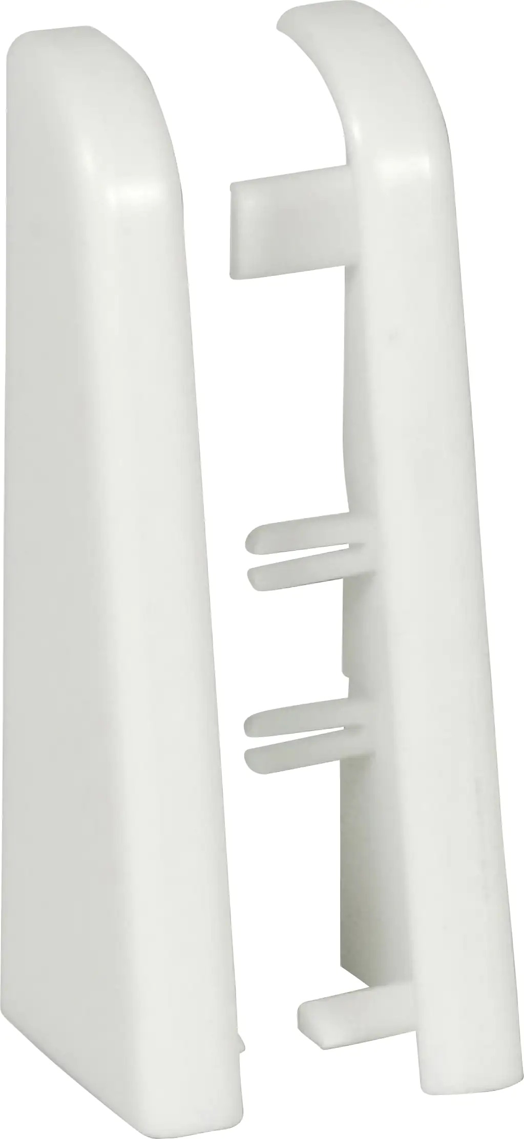 Neuhofer Endstück 10 x 20 x 60 mm weiß Neuhofer Endstück 10 x 20 x 60 mm weiß