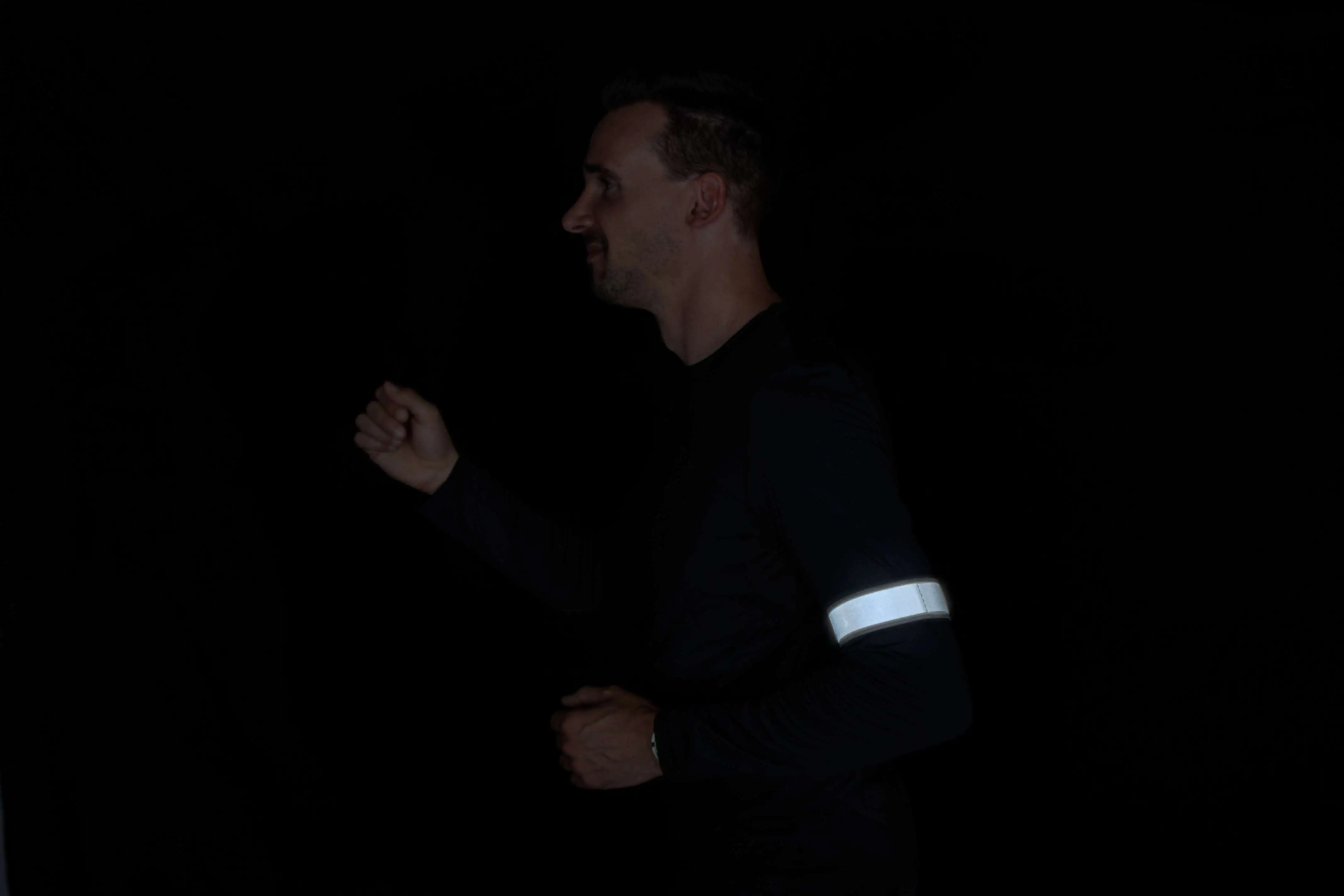 9001778445261_002 Walser Reflektor Band in silber-schwarz - 1 Paar 2-teilig
