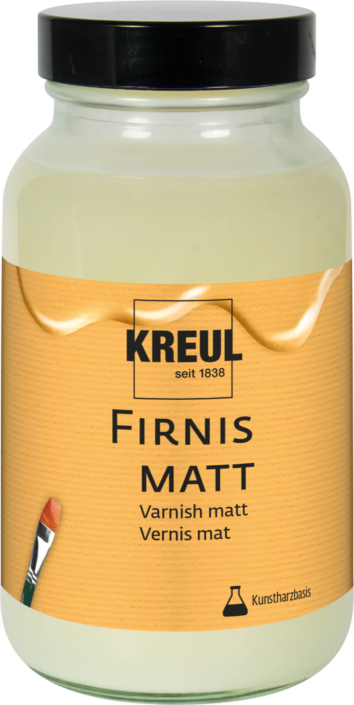 Kreul Lack für Acryl-und Ölfarben Firnis matt 250 ml