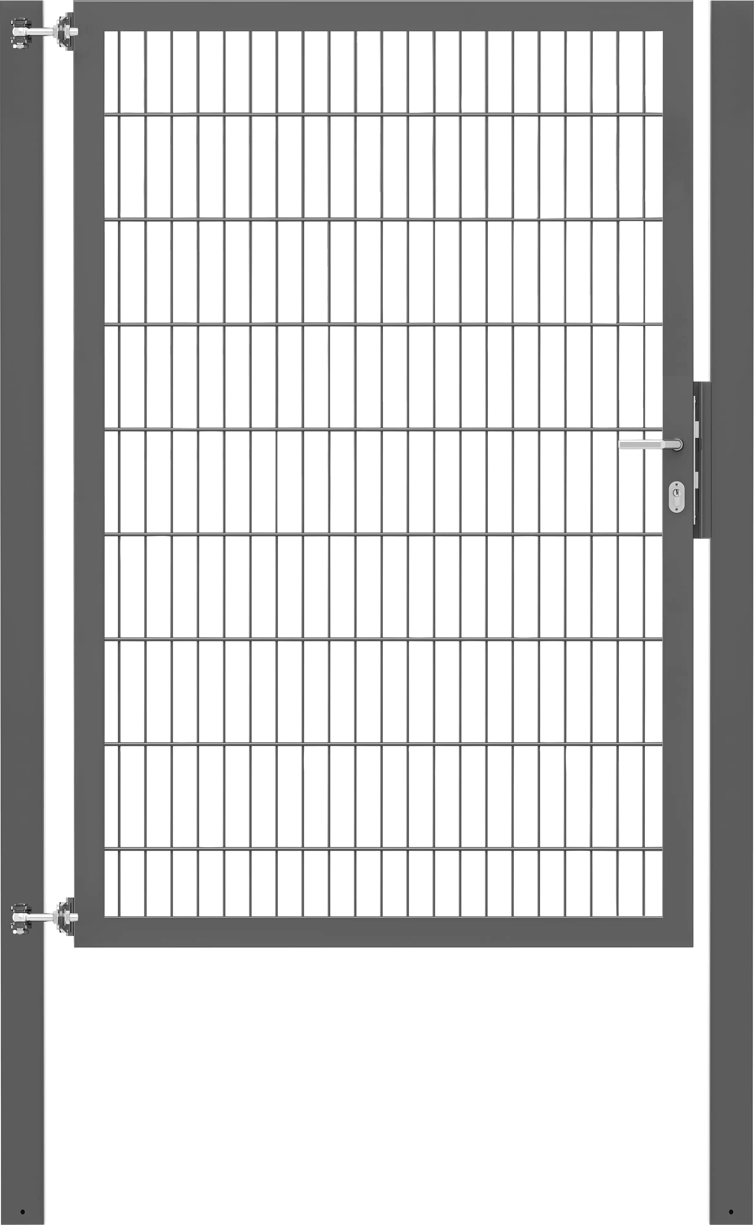 Alberts Einzeltor Flexo Plus anthrazit 125 x 180 cm Alberts Einzeltor Flexo Plus anthrazit 125 x 180 cm