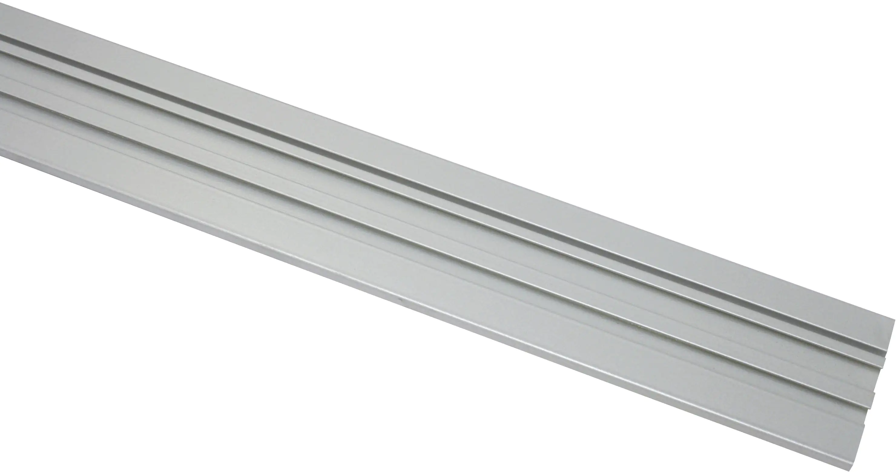 4003018286141 Gardinia Aluminium-Vorhangschiene 2-läufig, 200 cm