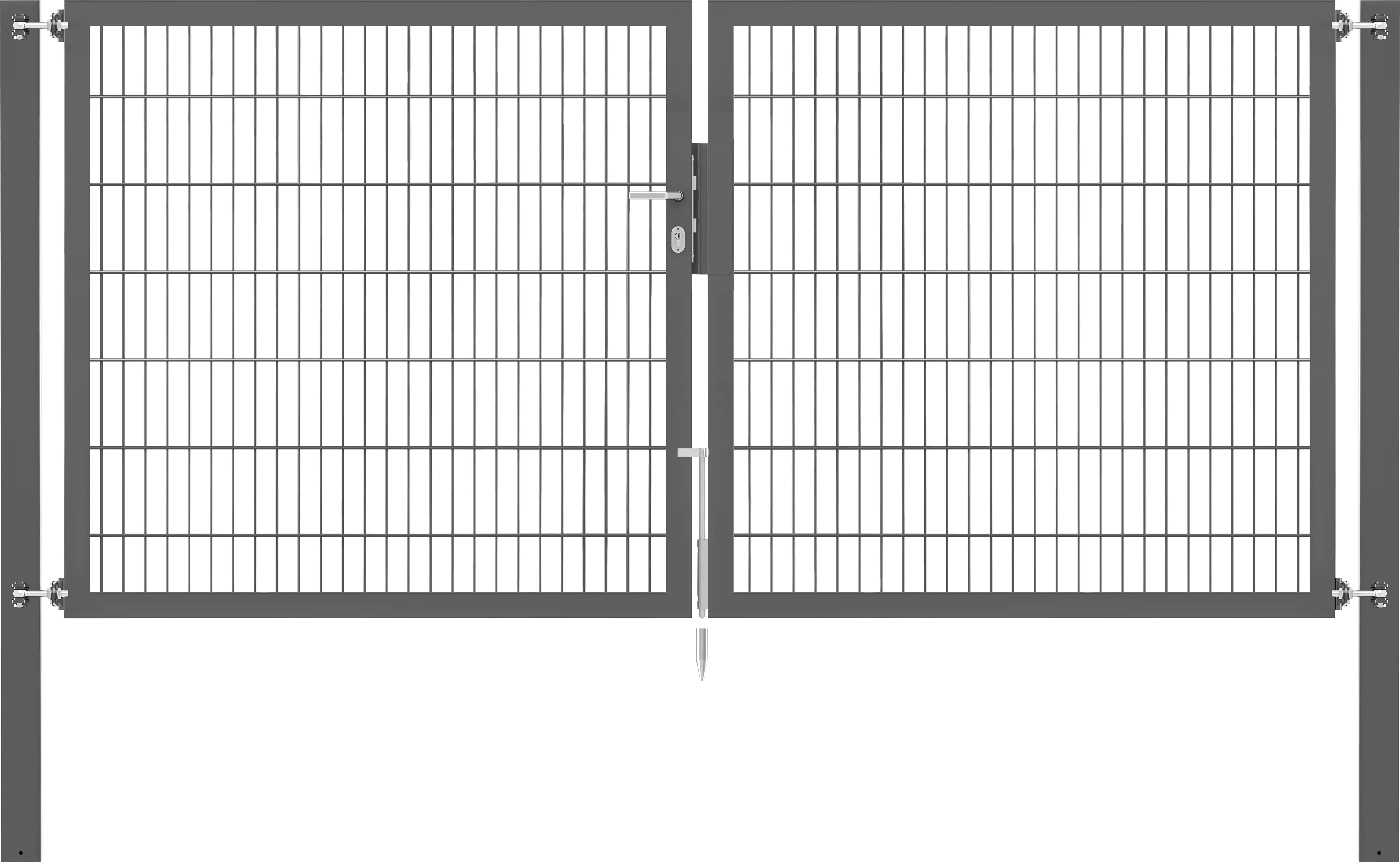 Alberts Doppeltor Flexo Plus anthrazit 300 x 140 cm