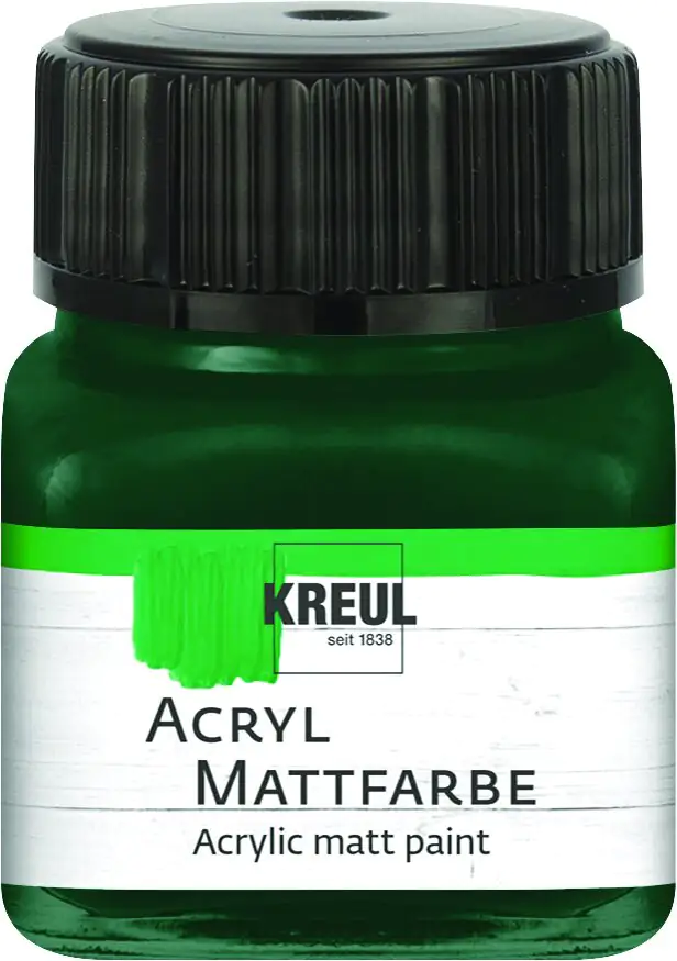 Kreul Acryl Mattfarbe tannengrün 20 ml