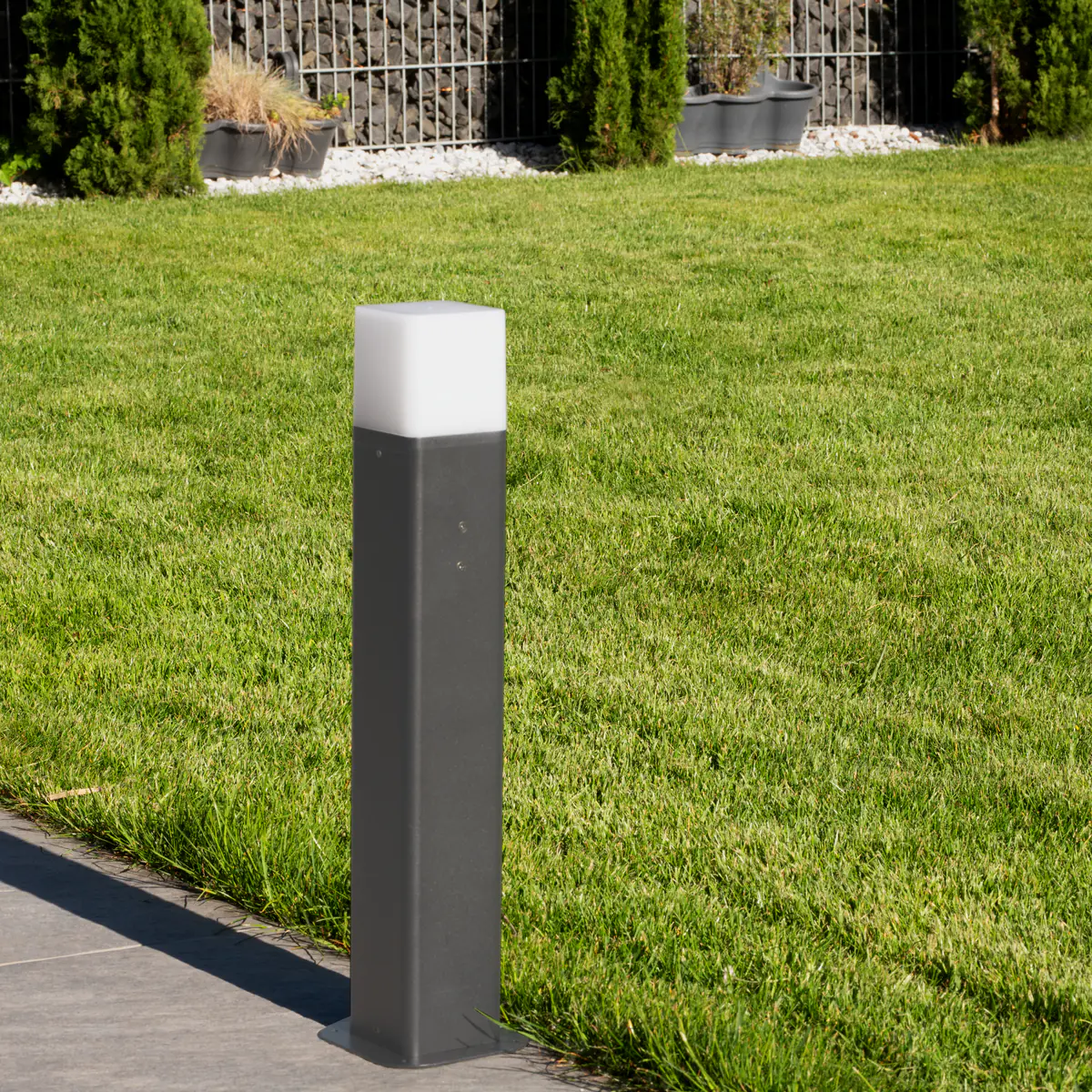 Unitec Wegeleuchte M E27 anthrazit 50 cm Unitec Wegeleuchte M E27 anthrazit 50 cm