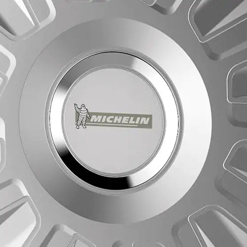 Michelin Radzierblenden Monique 35 cm (14 Zoll) silber 4 Stück Michelin Radzierblenden Monique 35 cm (14 Zoll) silber 4 Stück